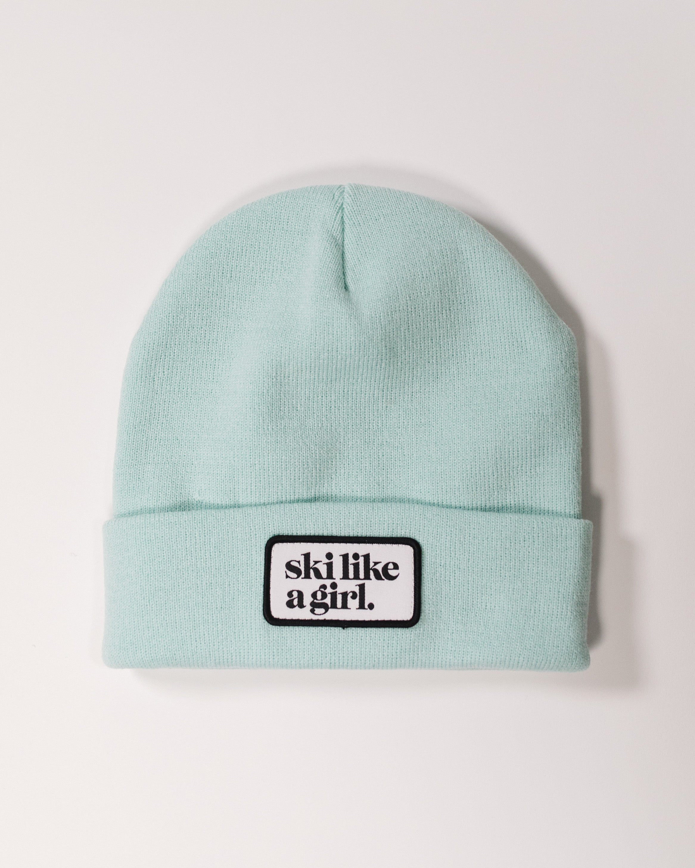 Ski Like A Girl | Arctic Patch Beanie