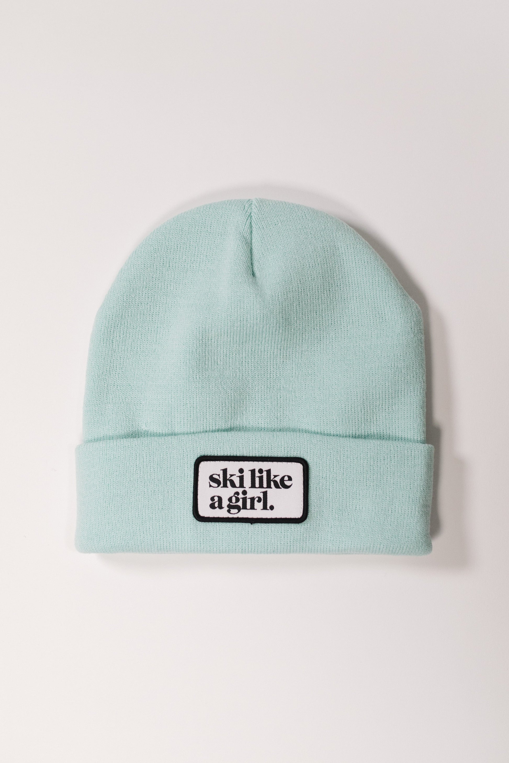 Ski Like A Girl | Arctic Patch Beanie