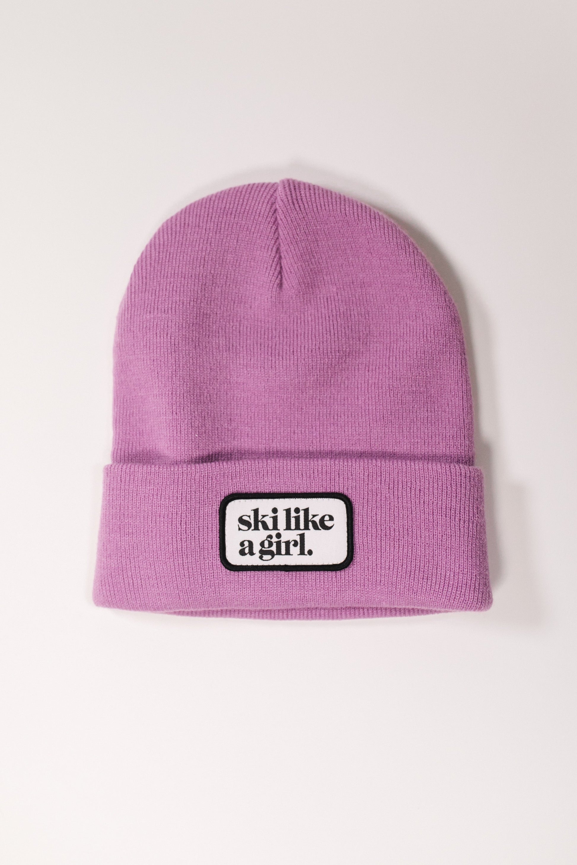 Ski Like A Girl | Berry Patch Beanie