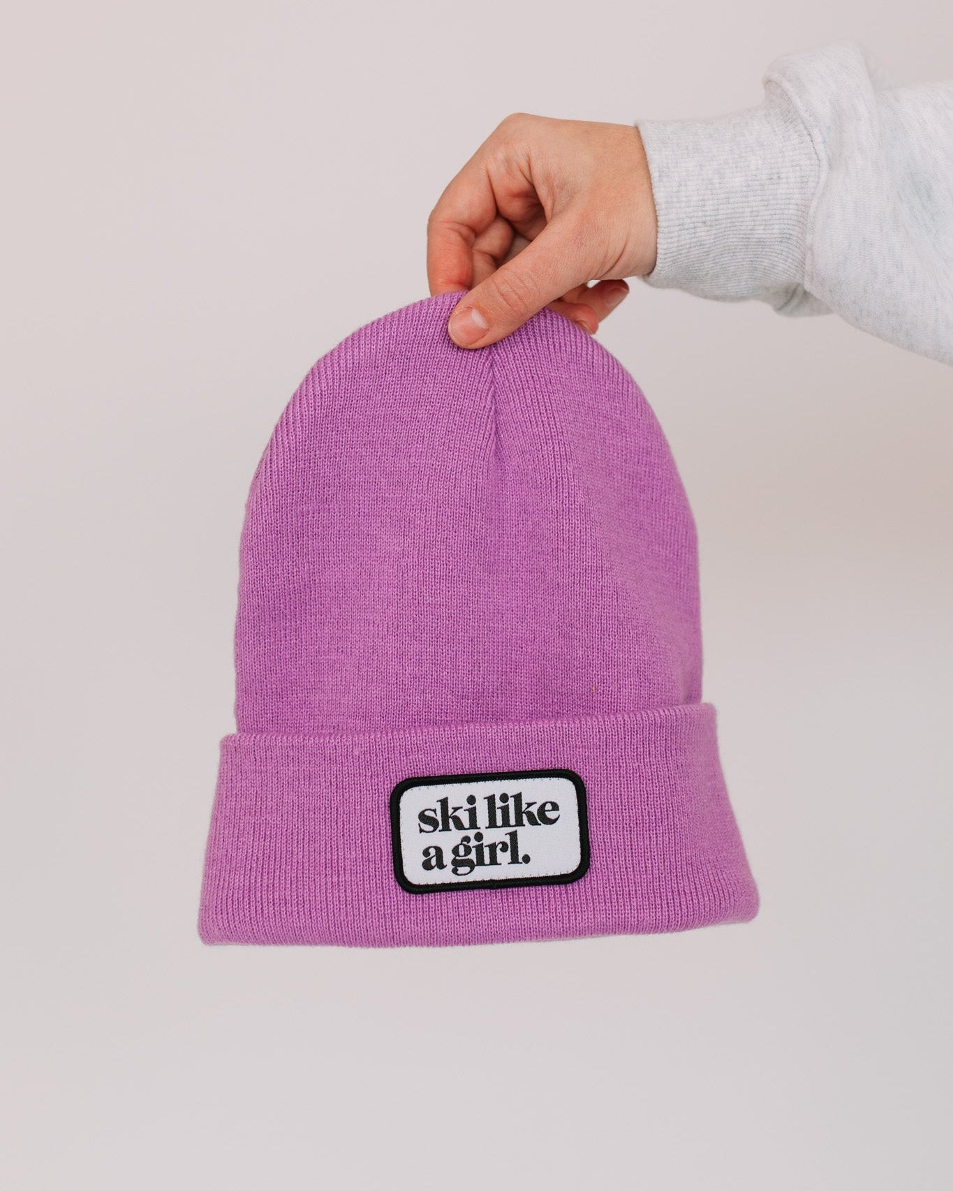 Ski Like A Girl | Berry Patch Beanie