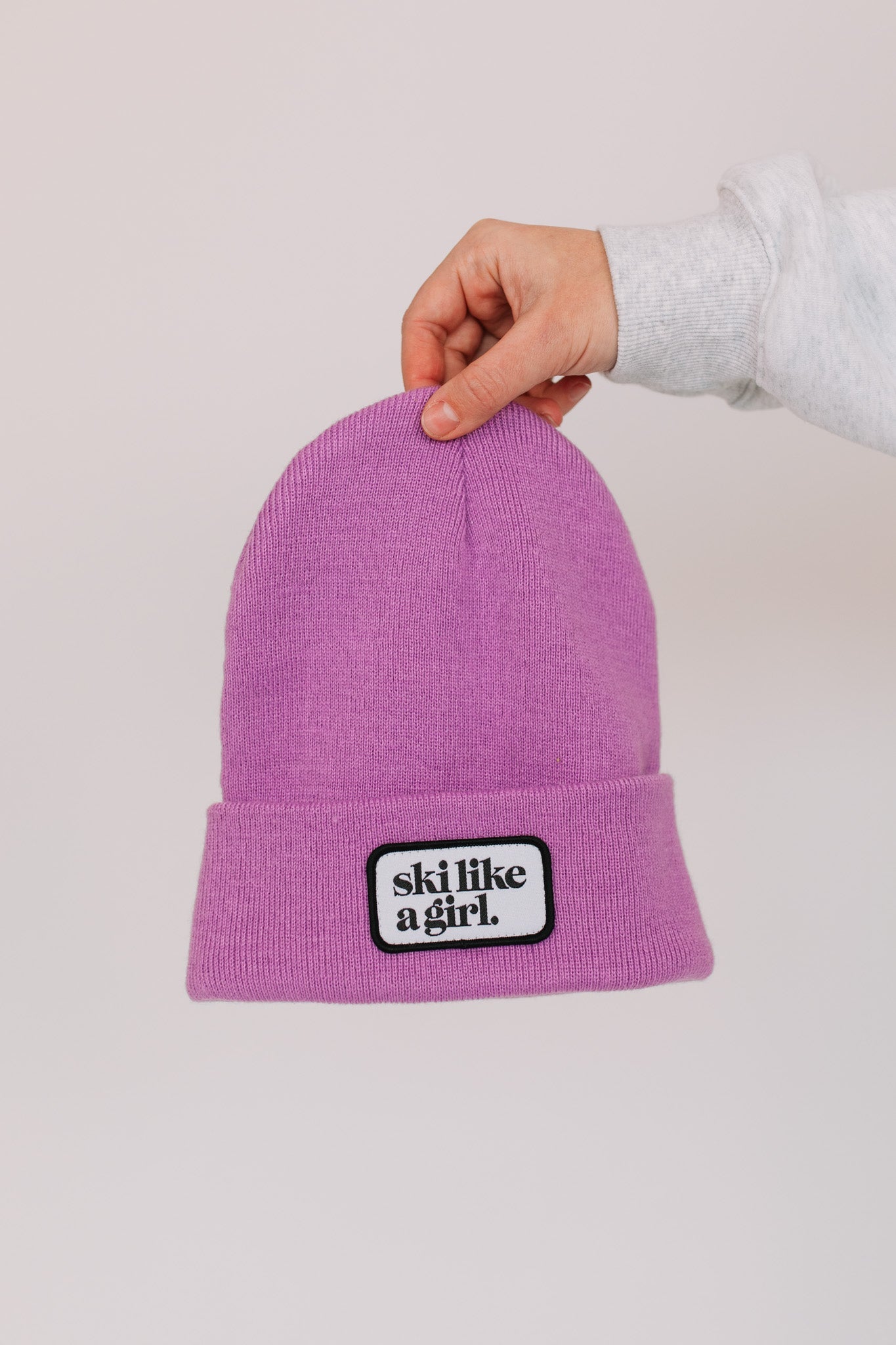 Ski Like A Girl | Berry Patch Beanie