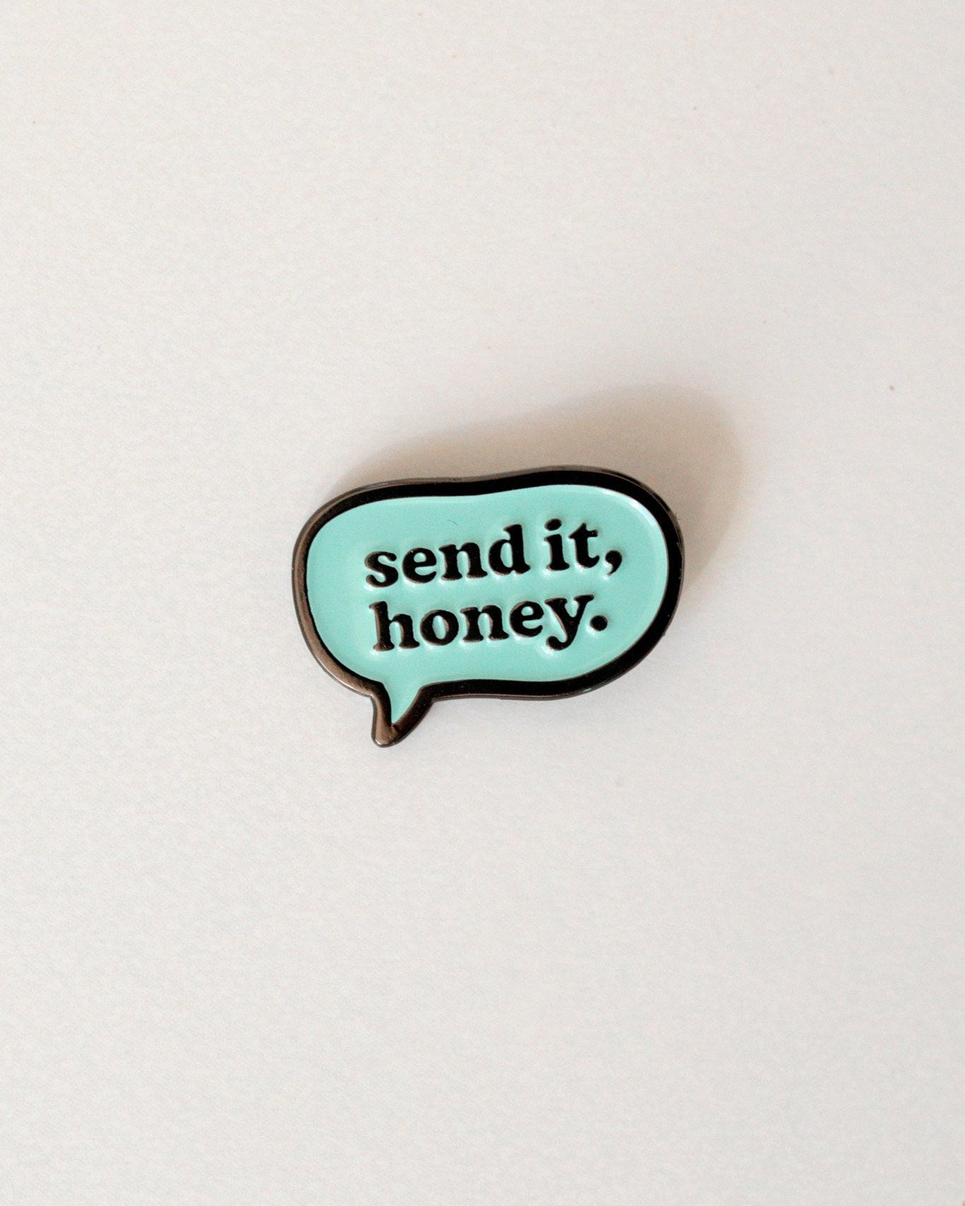 Ski Lke A Girl | Send it, Honey Enamel Pin