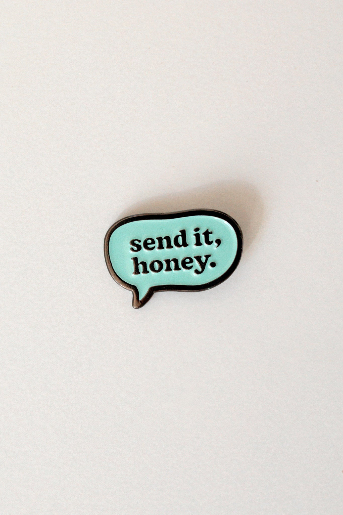 Ski Lke A Girl | Send it, Honey Enamel Pin