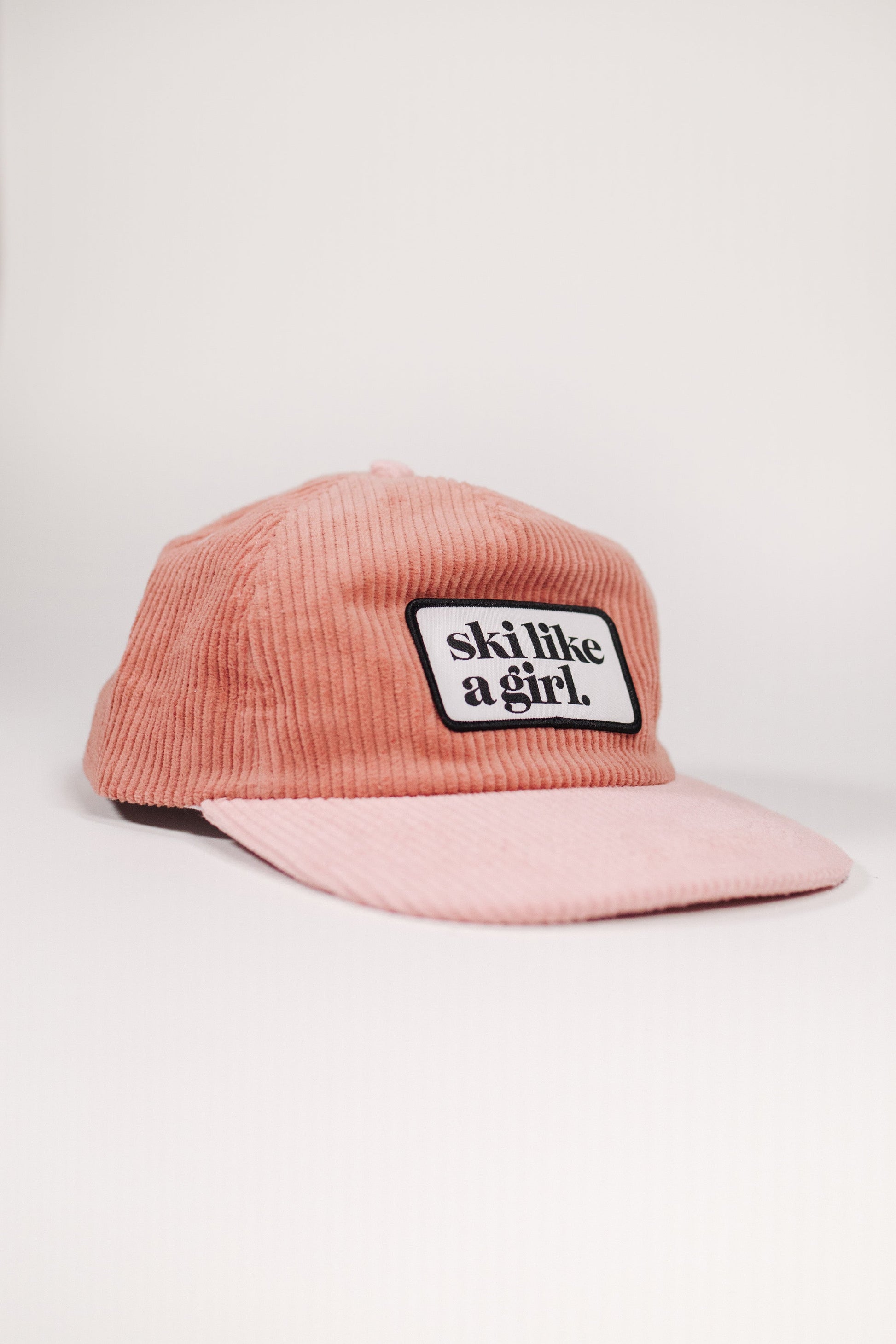 Ski Like a Girl | Raspberry Classic Patch 5 Panel