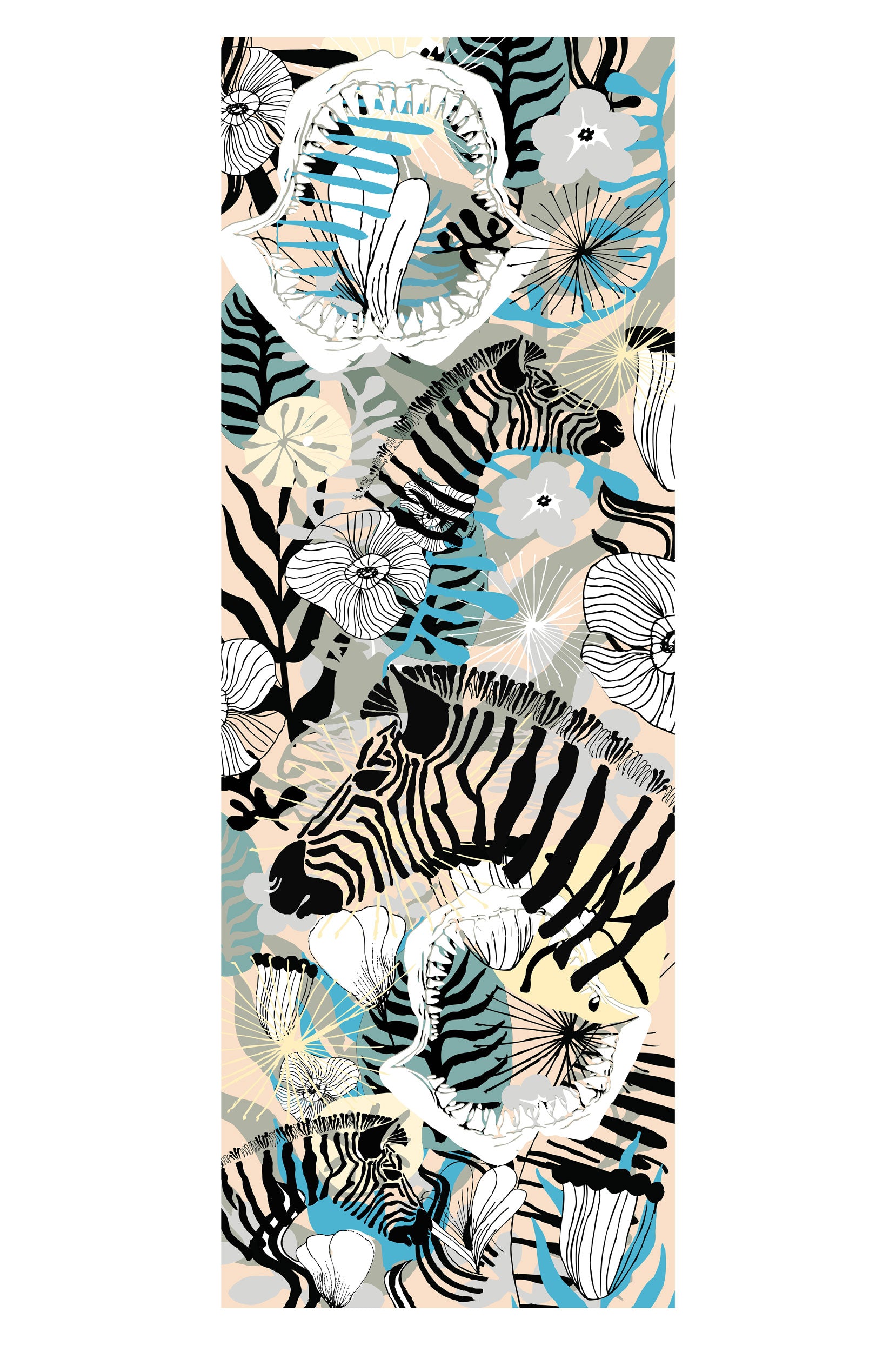 18/19 Salty Zebra Rodeo Print