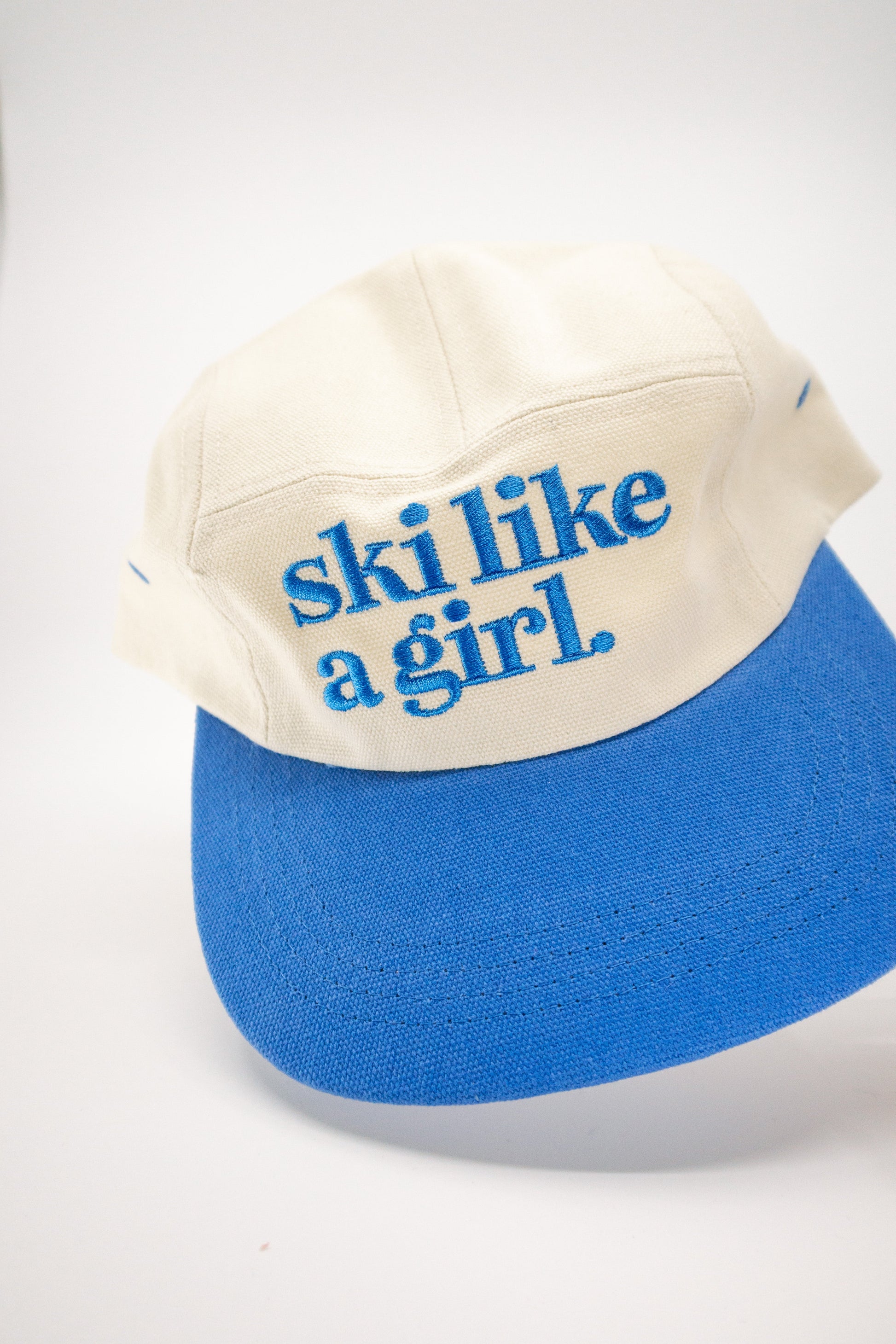 Ski Like a Girl | Royal Embroidered 5 Panel