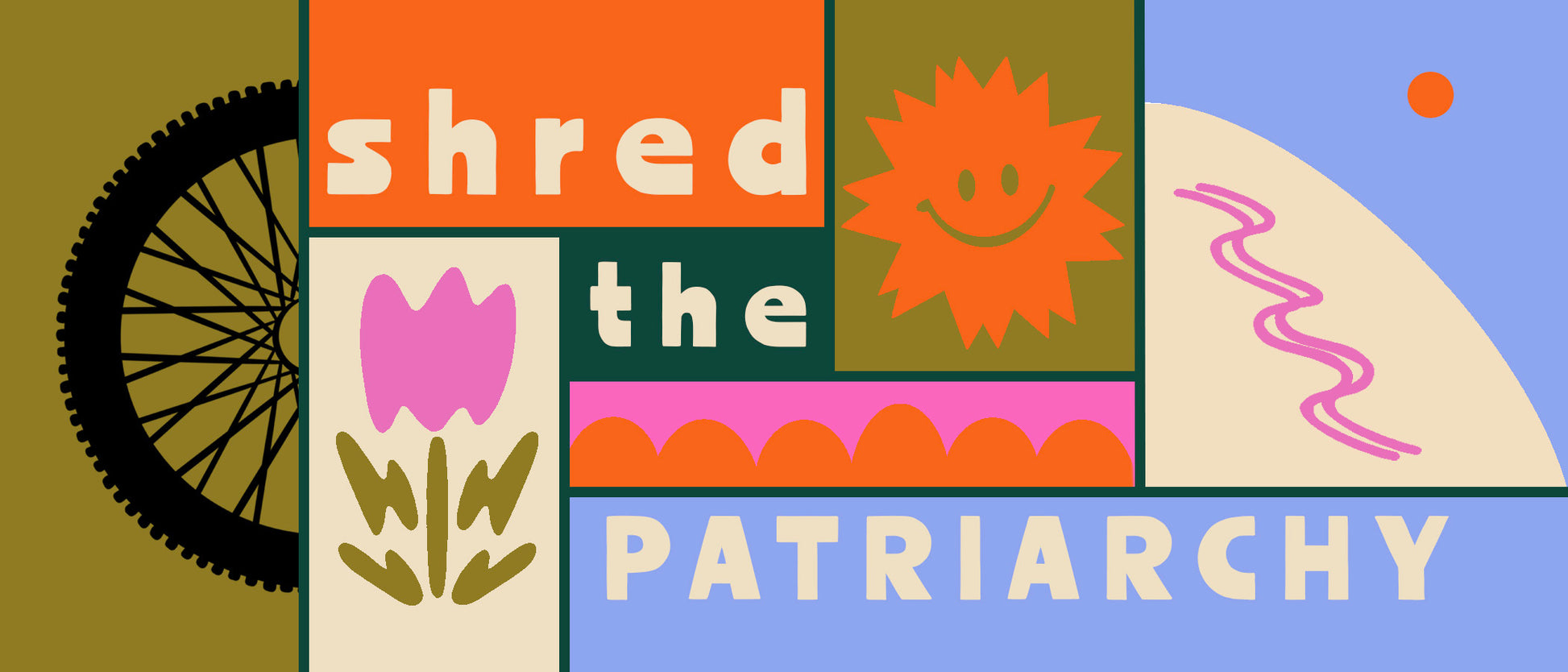 Shred the Patriarchy Bumper & Bottle Sticker