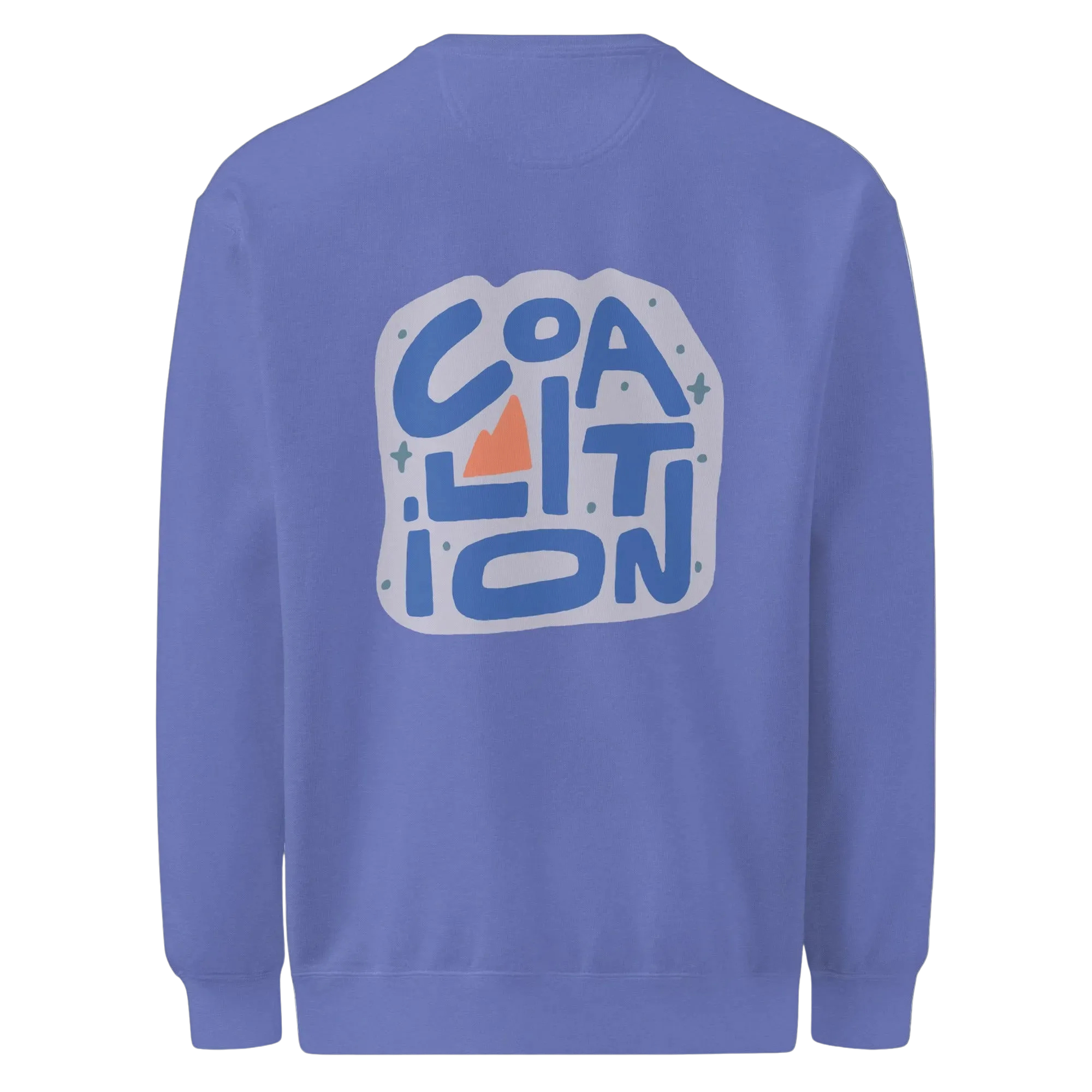 Coalition Garment-Dyed Sweatshirt | Cornflower