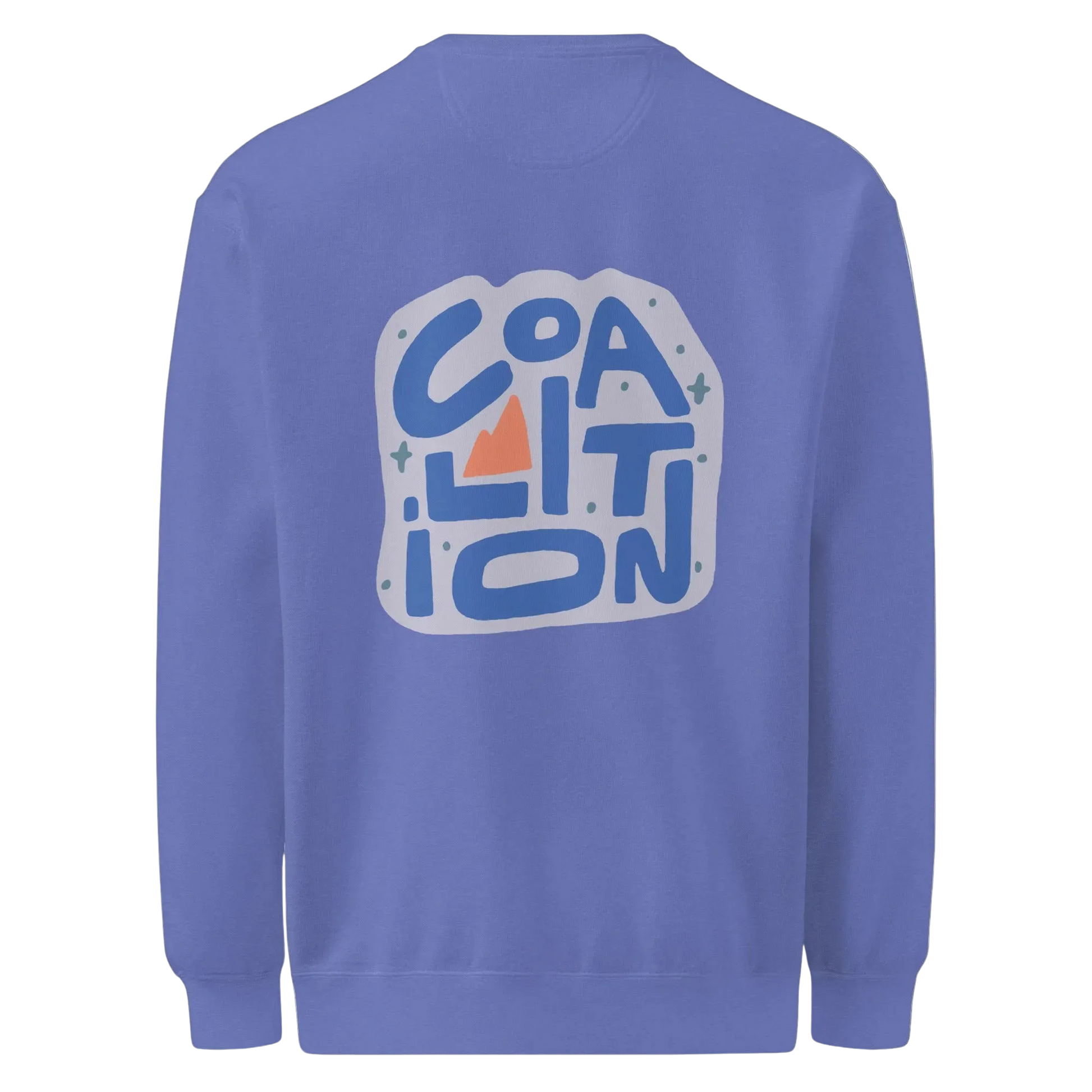 Coalition Garment-Dyed Sweatshirt | Cornflower