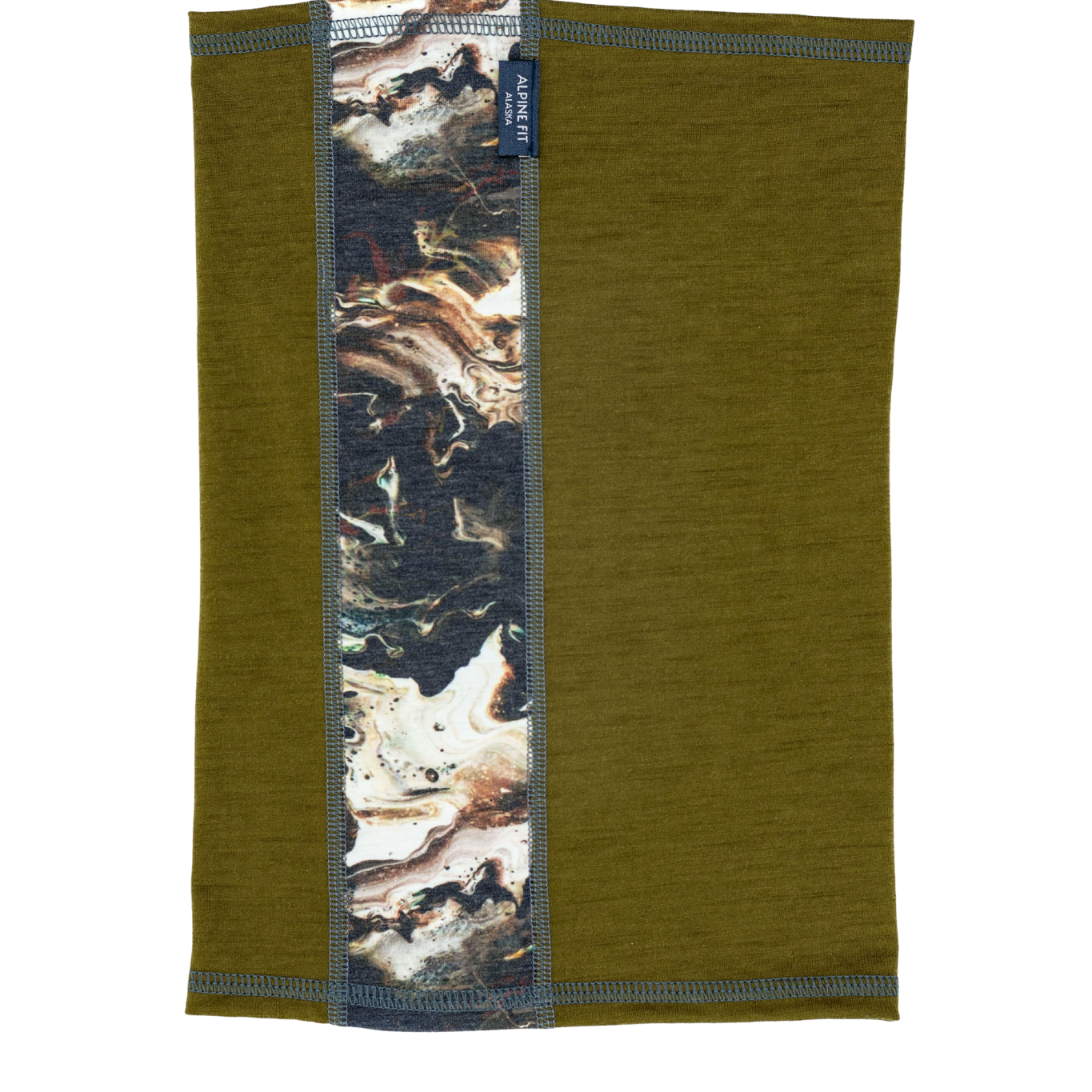 Alpine Fit | Geo Merino Wool Neck Gaiter