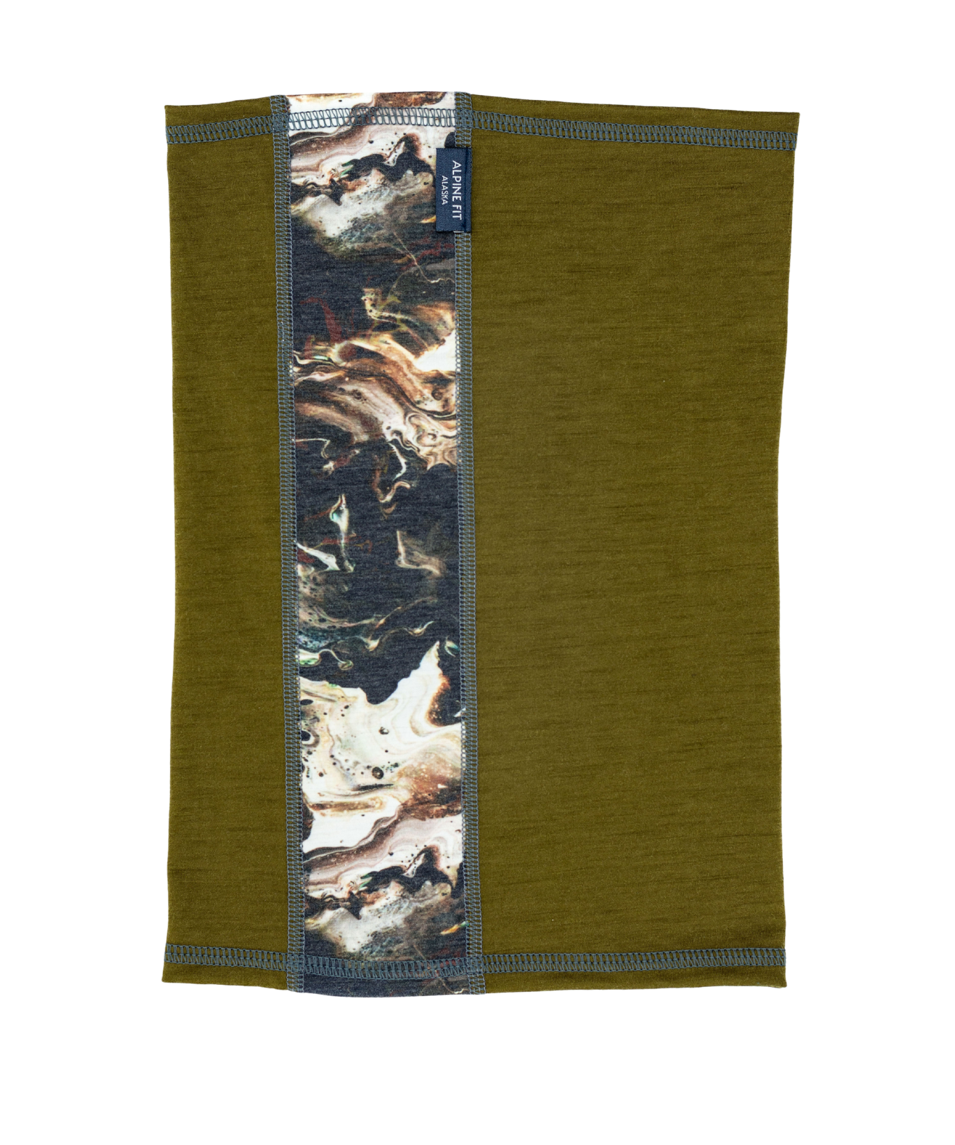 Alpine Fit | Geo Merino Wool Neck Gaiter
