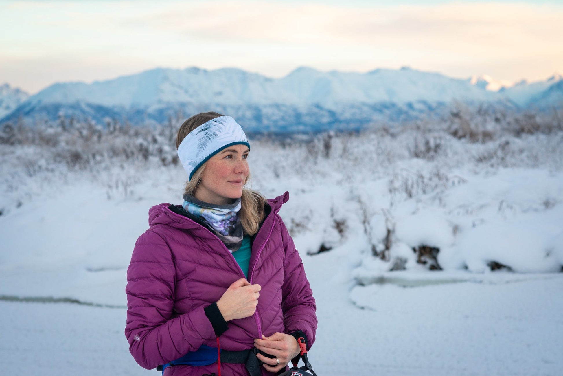Alpine Fit | Mountain V Fleece Neck Warmer