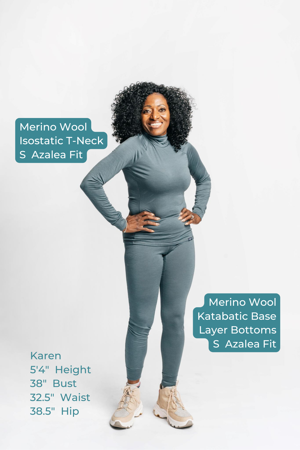 Alpine Fit | Merino Wool Isostatic T-Neck Top