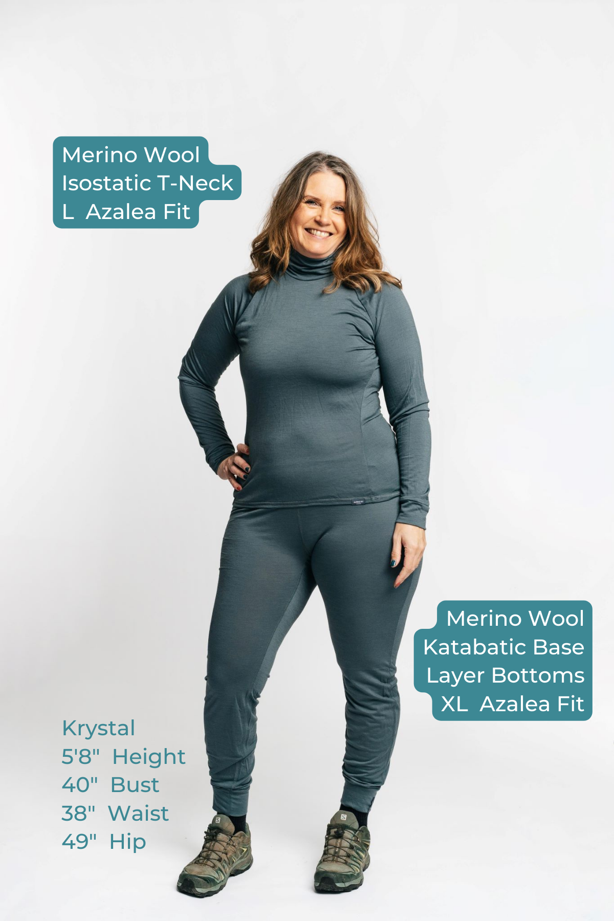 Alpine Fit | Merino Wool Isostatic T-Neck Top