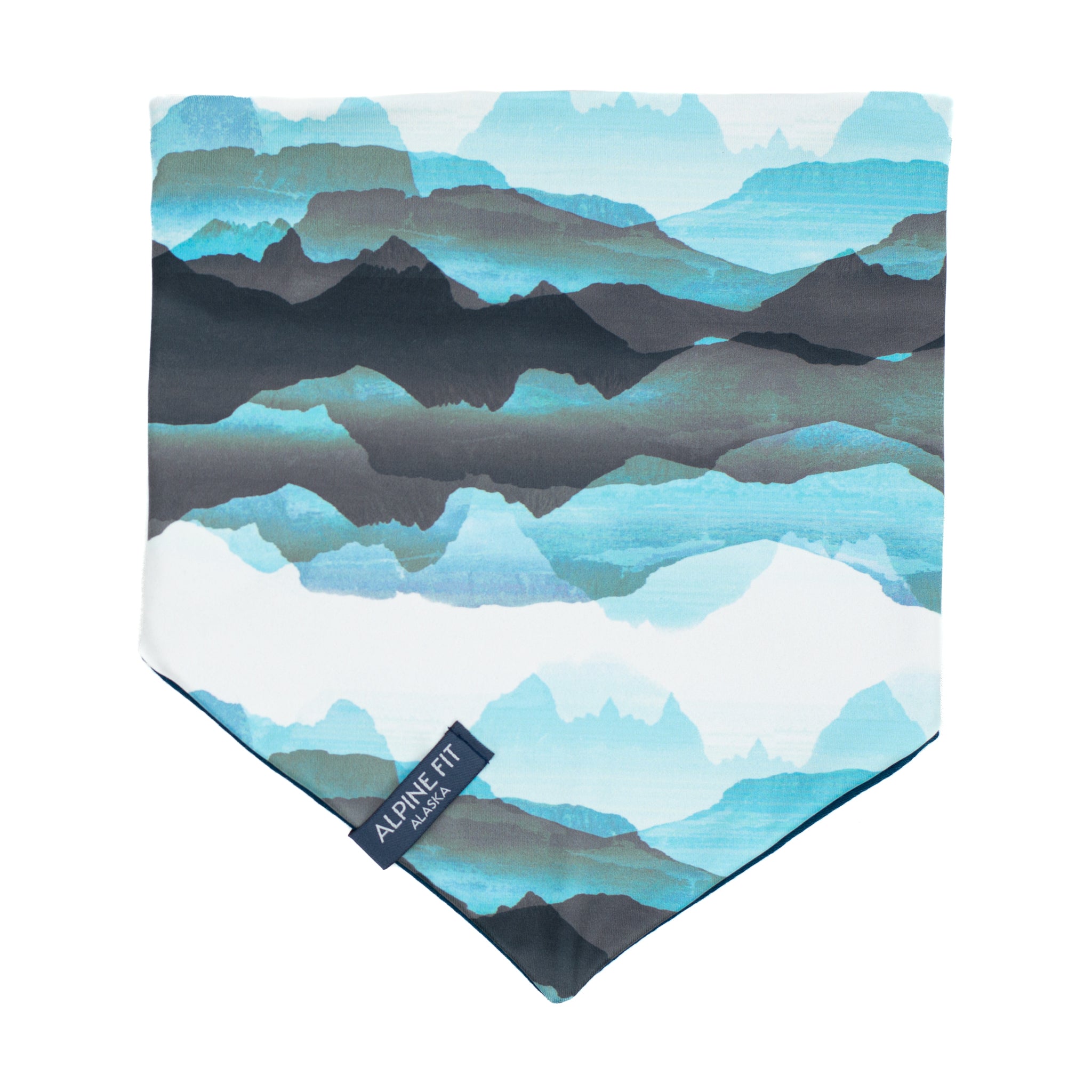 Alpine Fit | Mountain V Merino Wool Neck Warmer