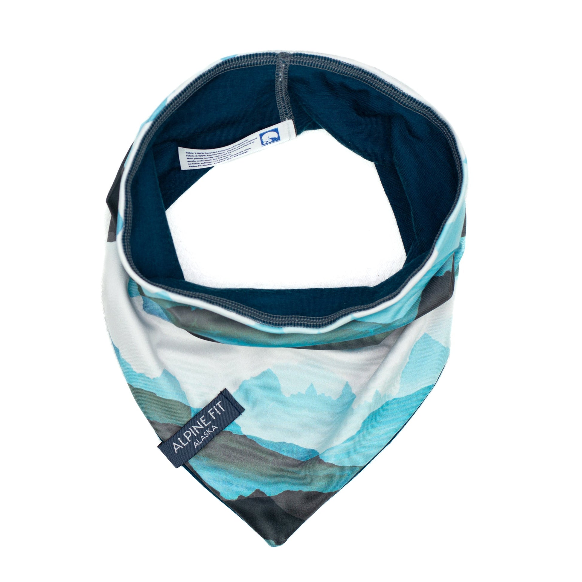 Alpine Fit | Mountain V Merino Wool Neck Warmer