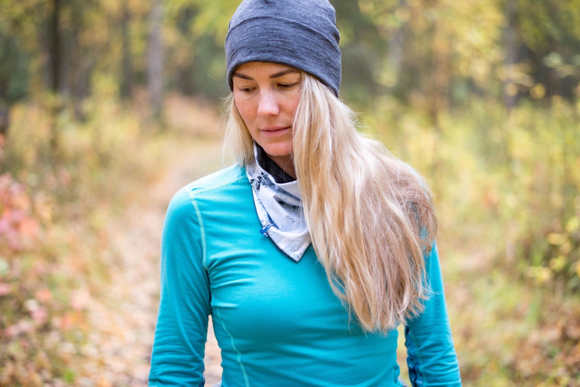 Alpine Fit | Mountain V Merino Wool Neck Warmer