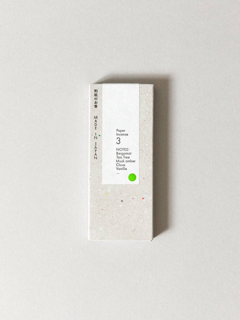 HA KO | Washi Paper Incense Strips Deep Citrus