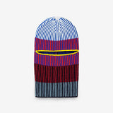 Verloop Knits | Hi-Low Stripe Knit Balaclava