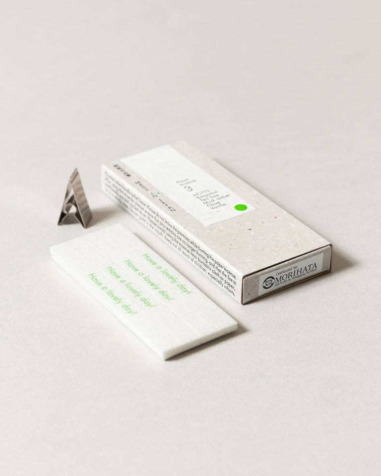 HA KO | Washi Paper Incense Strips Deep Citrus