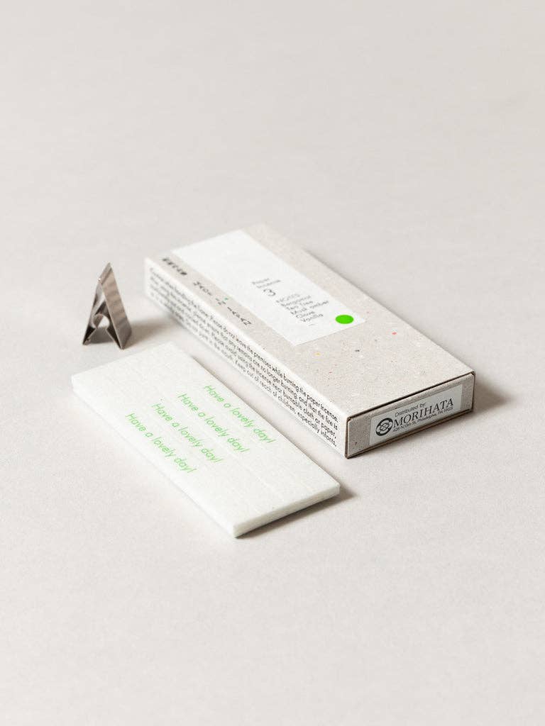 HA KO | Washi Paper Incense Strips Deep Citrus