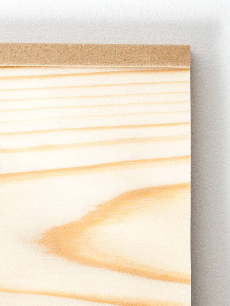 Kizara Wood Sheet Memo Pad