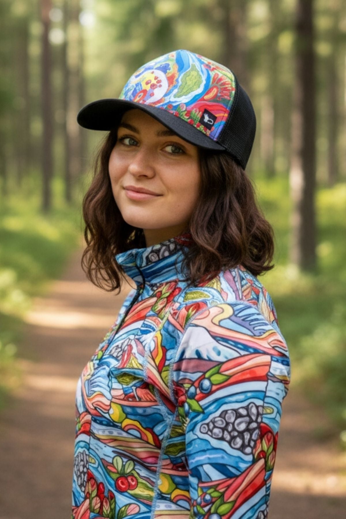 FisheWear | Charvana Abstract Trucker Hat