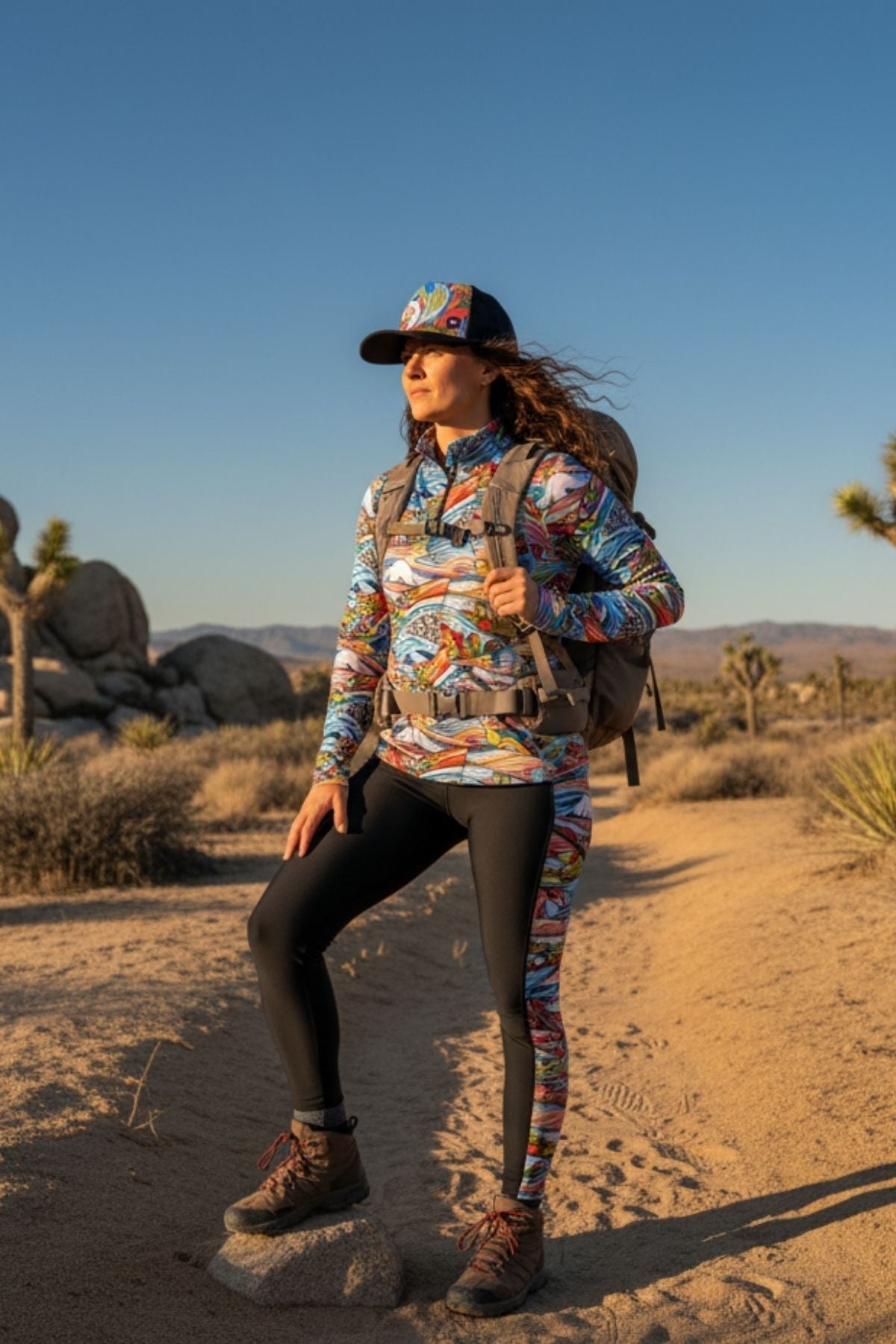 FisheWear | Charvana Abstract Trucker Hat