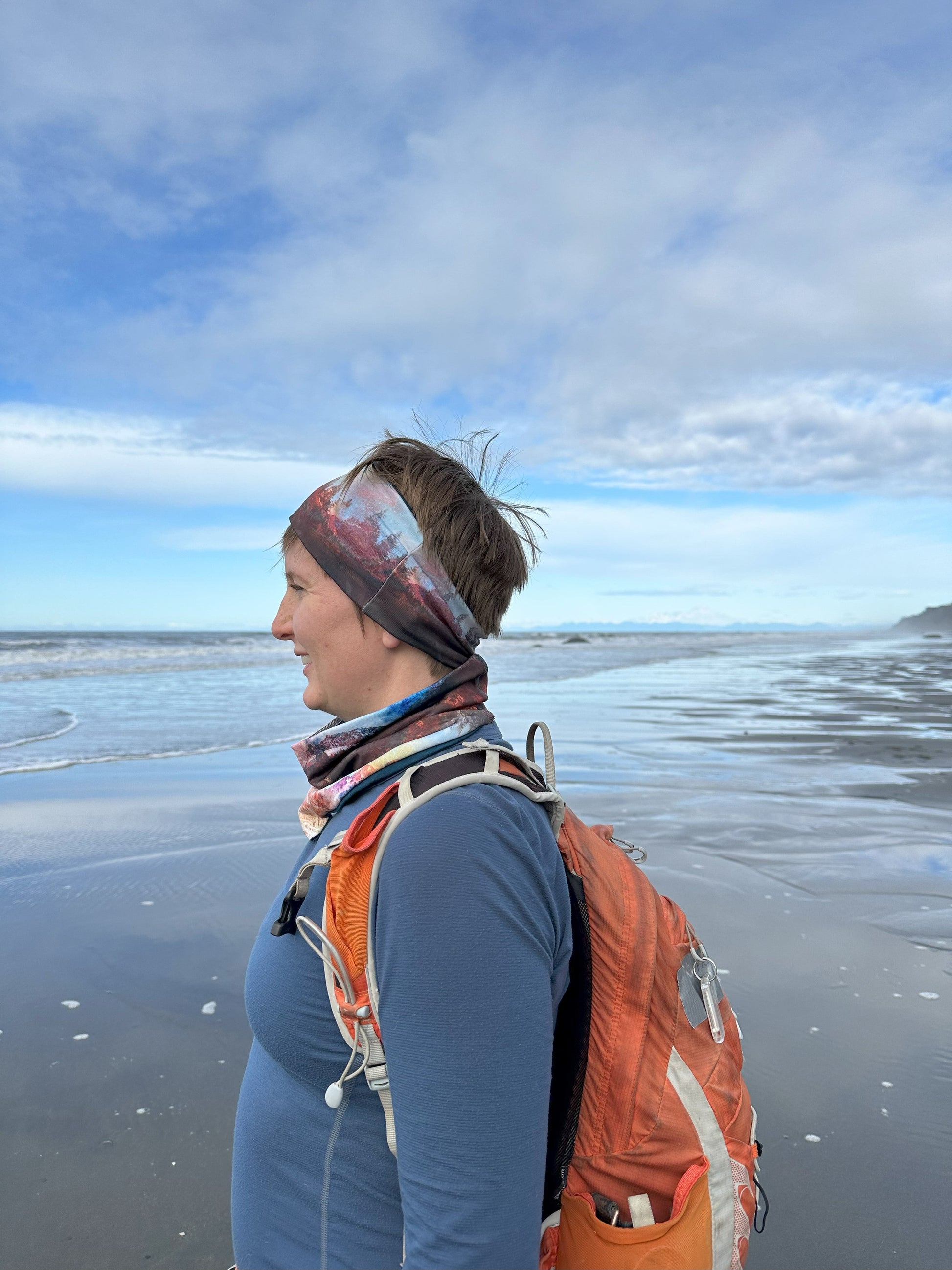 Alpine Fit | Mountain V Merino Wool Neck Warmer