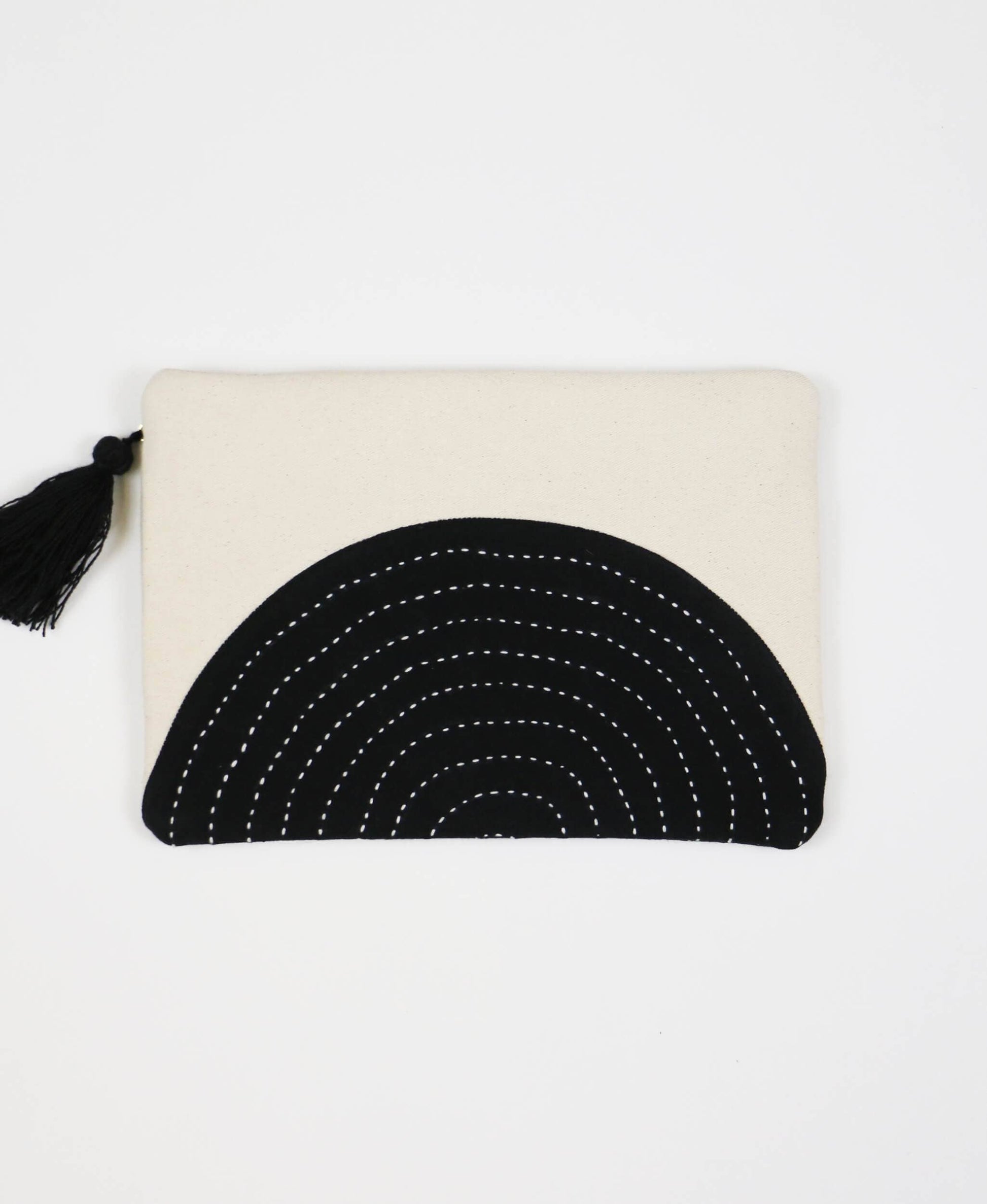 Anchal | Charcoal Eclipse Pouch