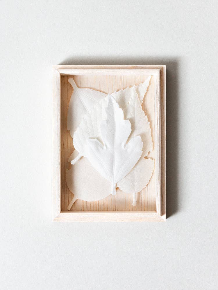 HA KO Paper Incense | Wooden Box Set of 5 With Incense Mat