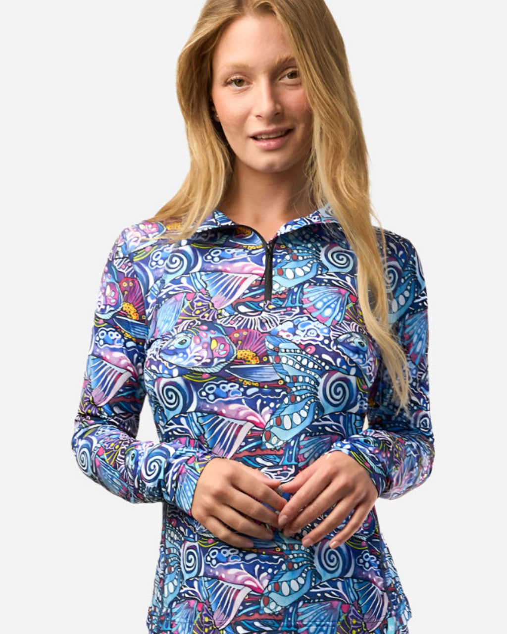 FisheWear | Enchanted Grayling 1/4 Zip Sunshirt