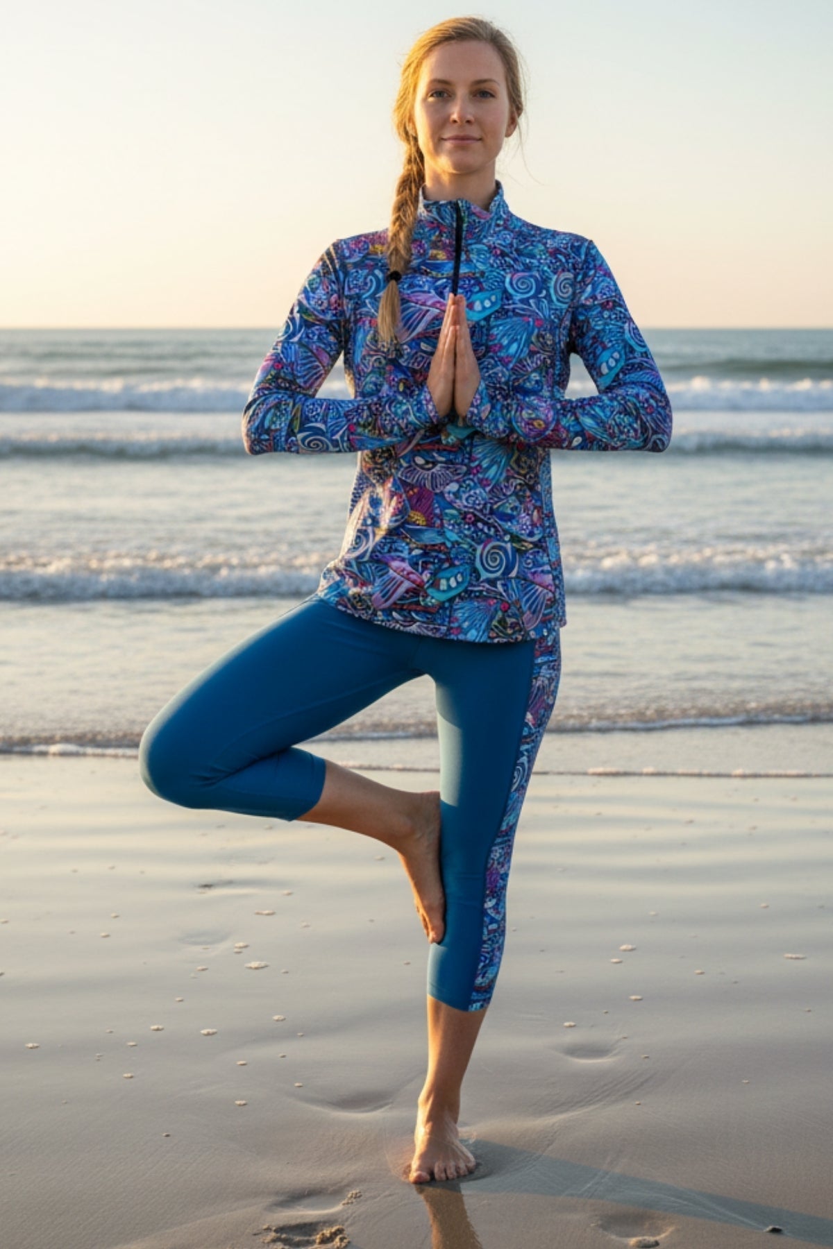 FisheWear | Enchanted Grayling 1/4 Zip Sunshirt