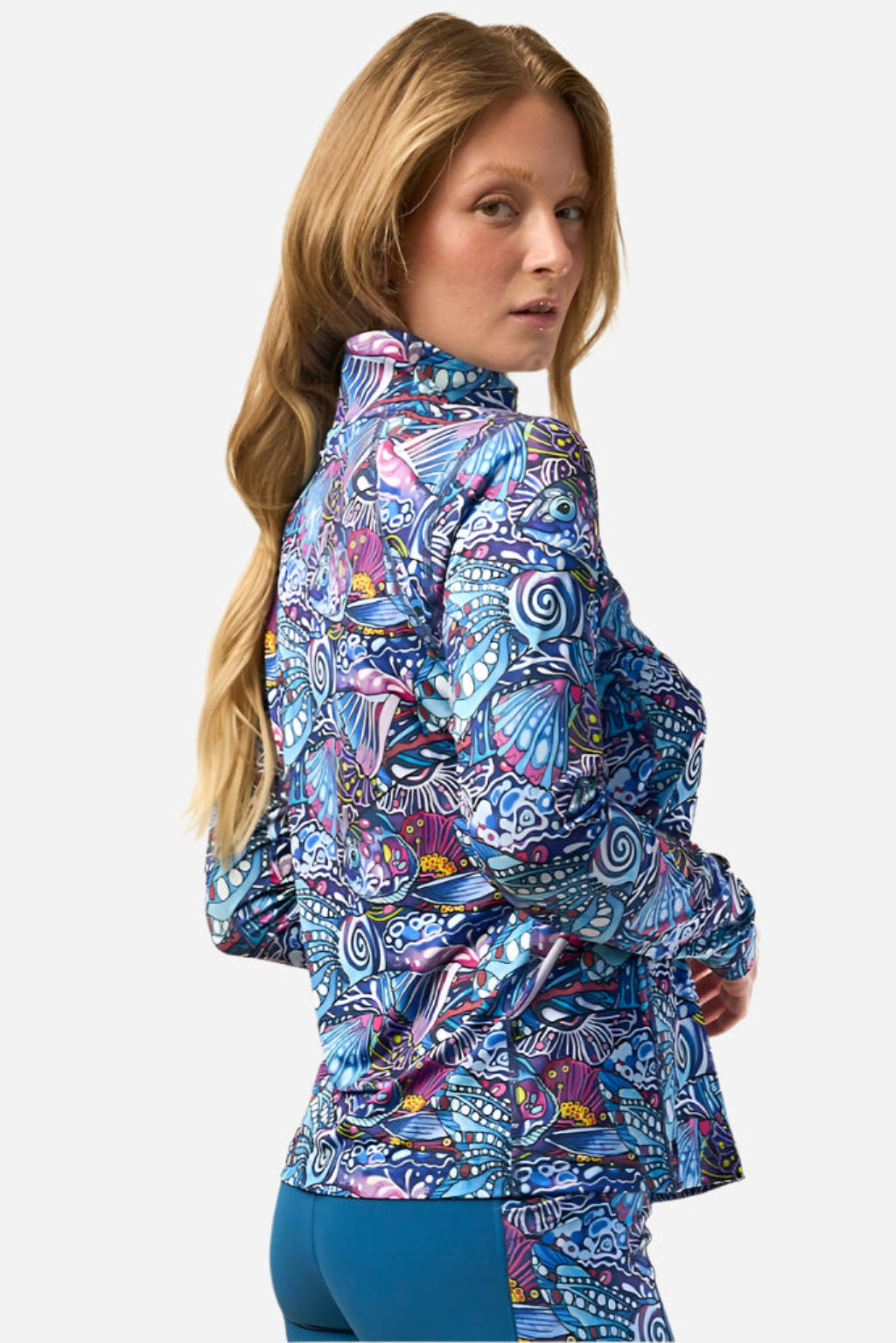 FisheWear | Enchanted Grayling 1/4 Zip Sunshirt