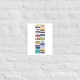 18/19 Chrome Pony Sunrise Print