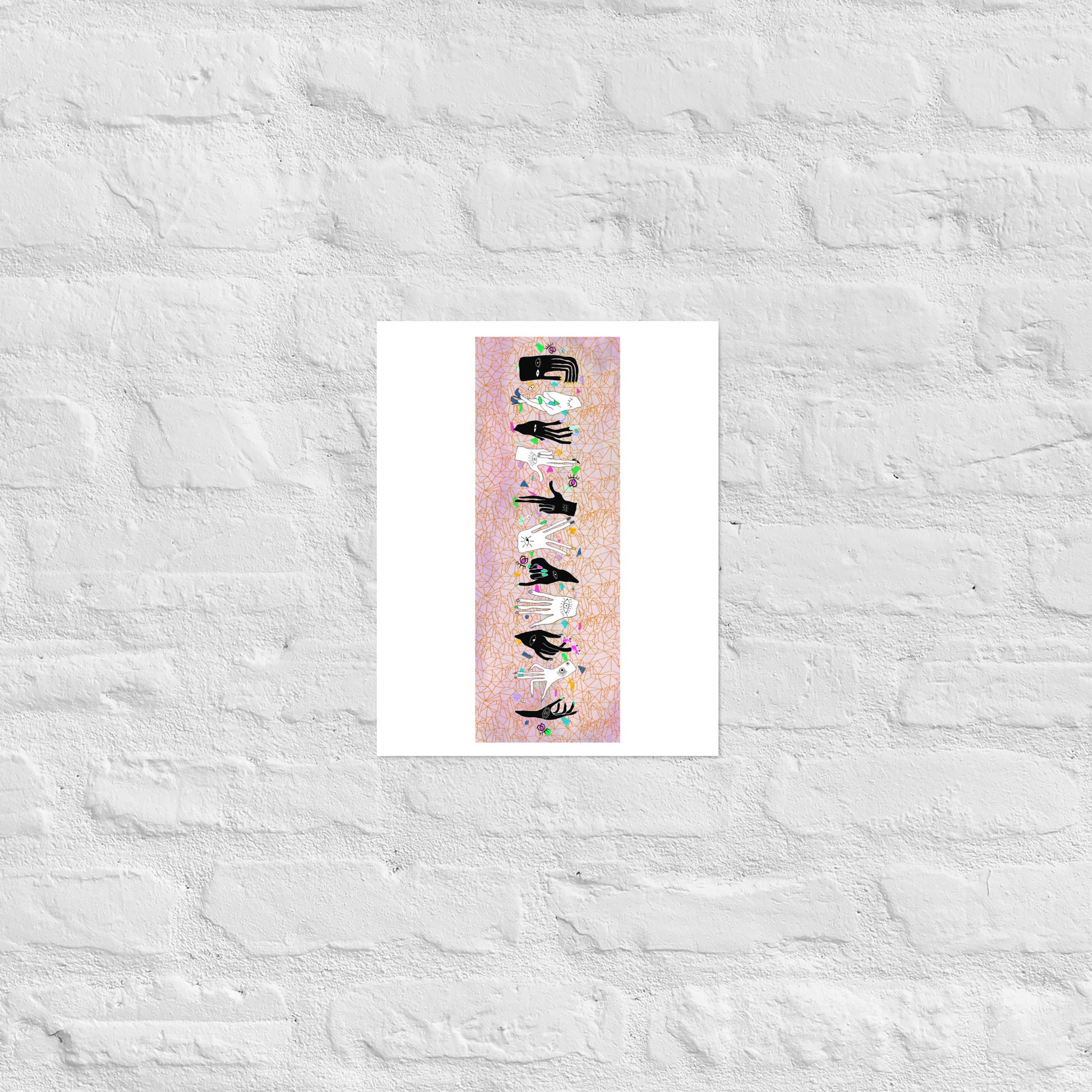 17/18 Golden Stiletto Print