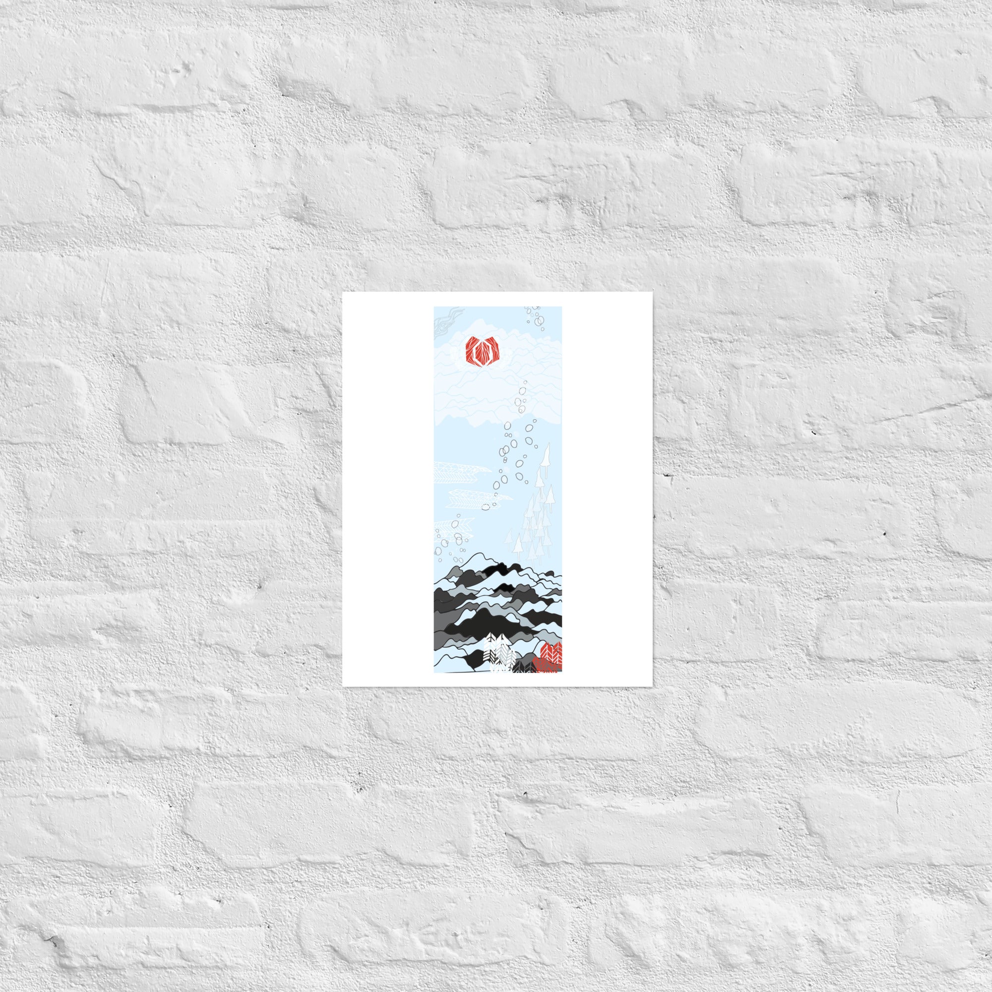 16/17 Silver Storm Diary Print