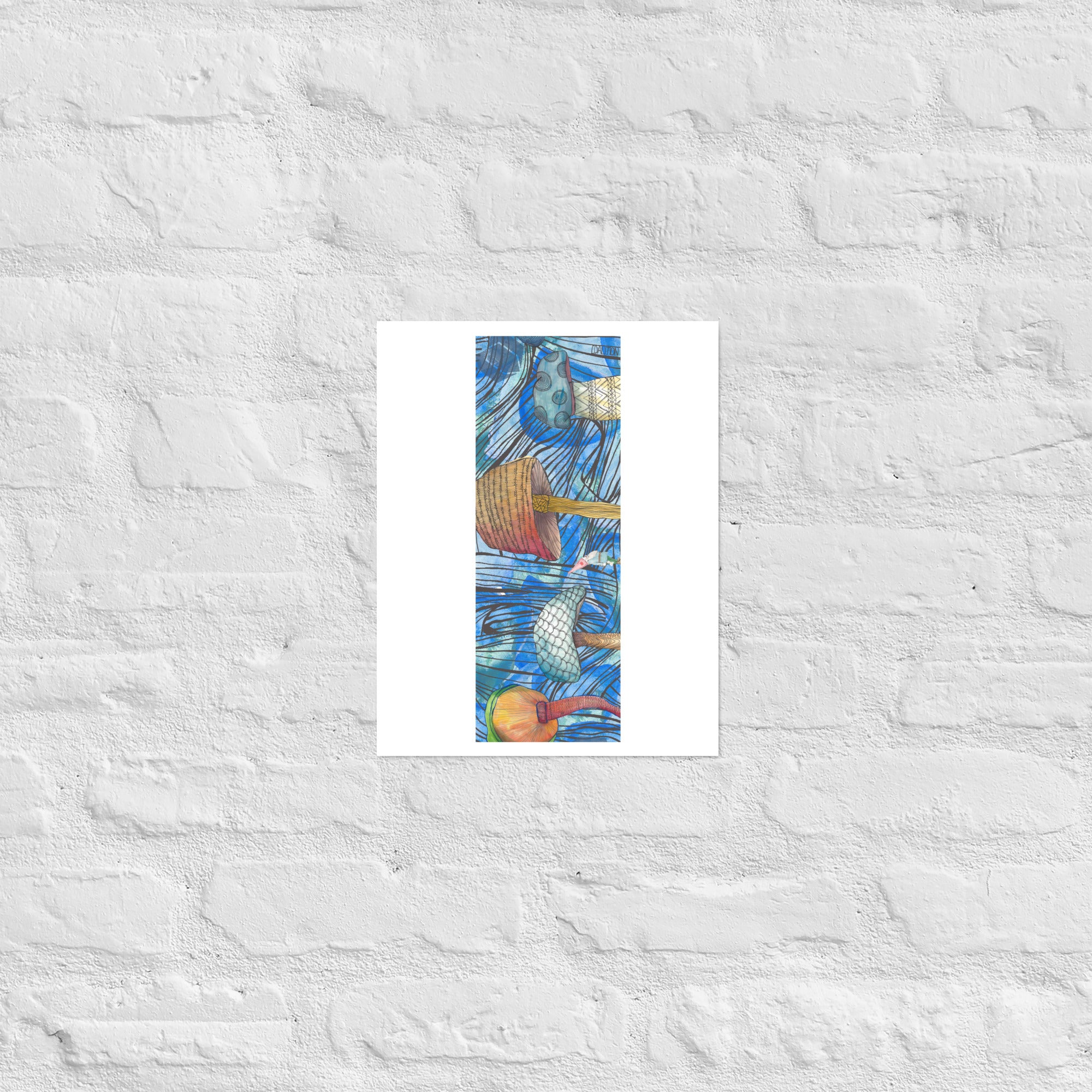 14/15 Shroom Room Print