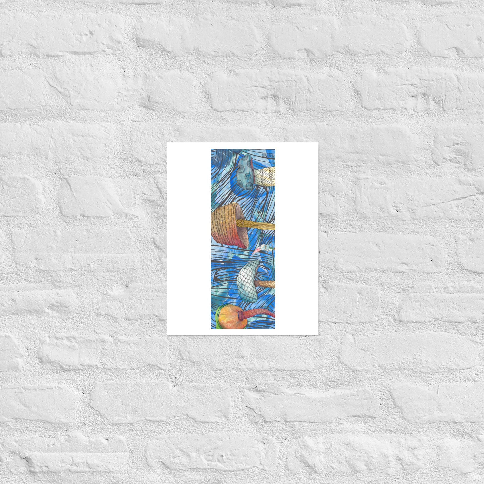 14/15 Shroom Room Print