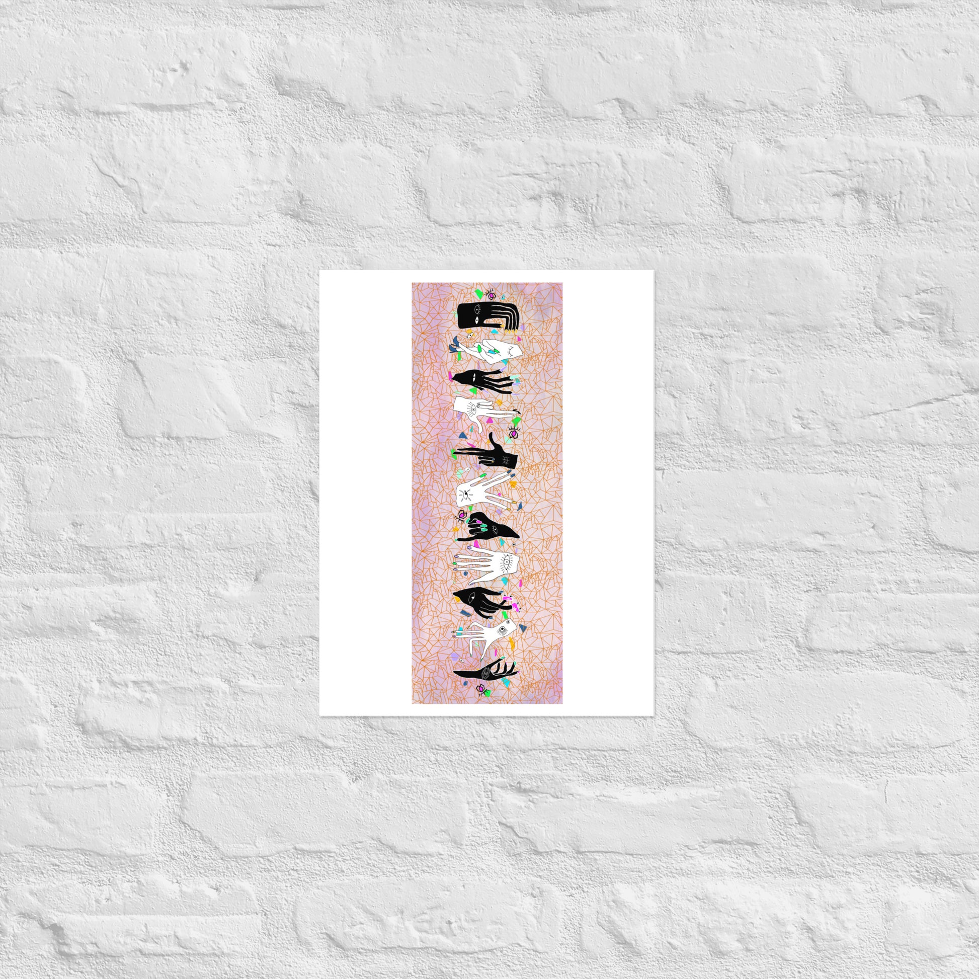 17/18 Golden Stiletto Print