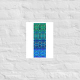 16/17 Deep Blue See Print