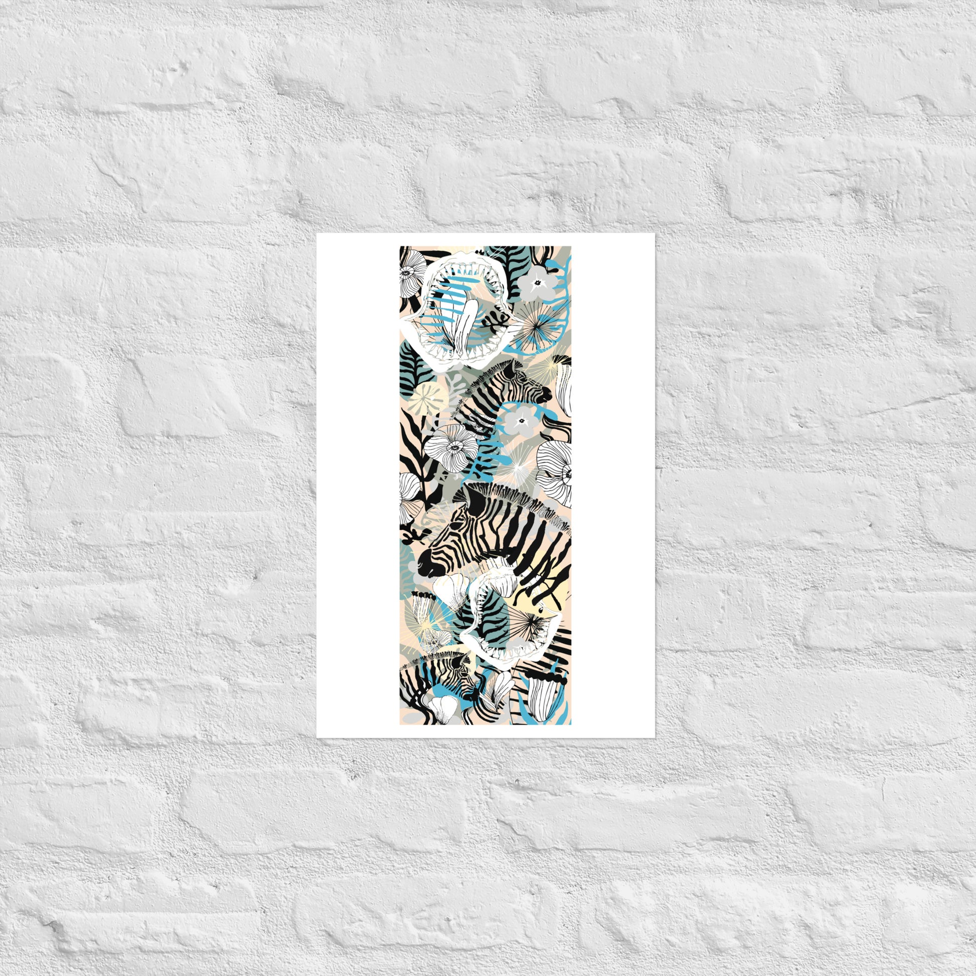 18/19 Salty Zebra Rodeo Print