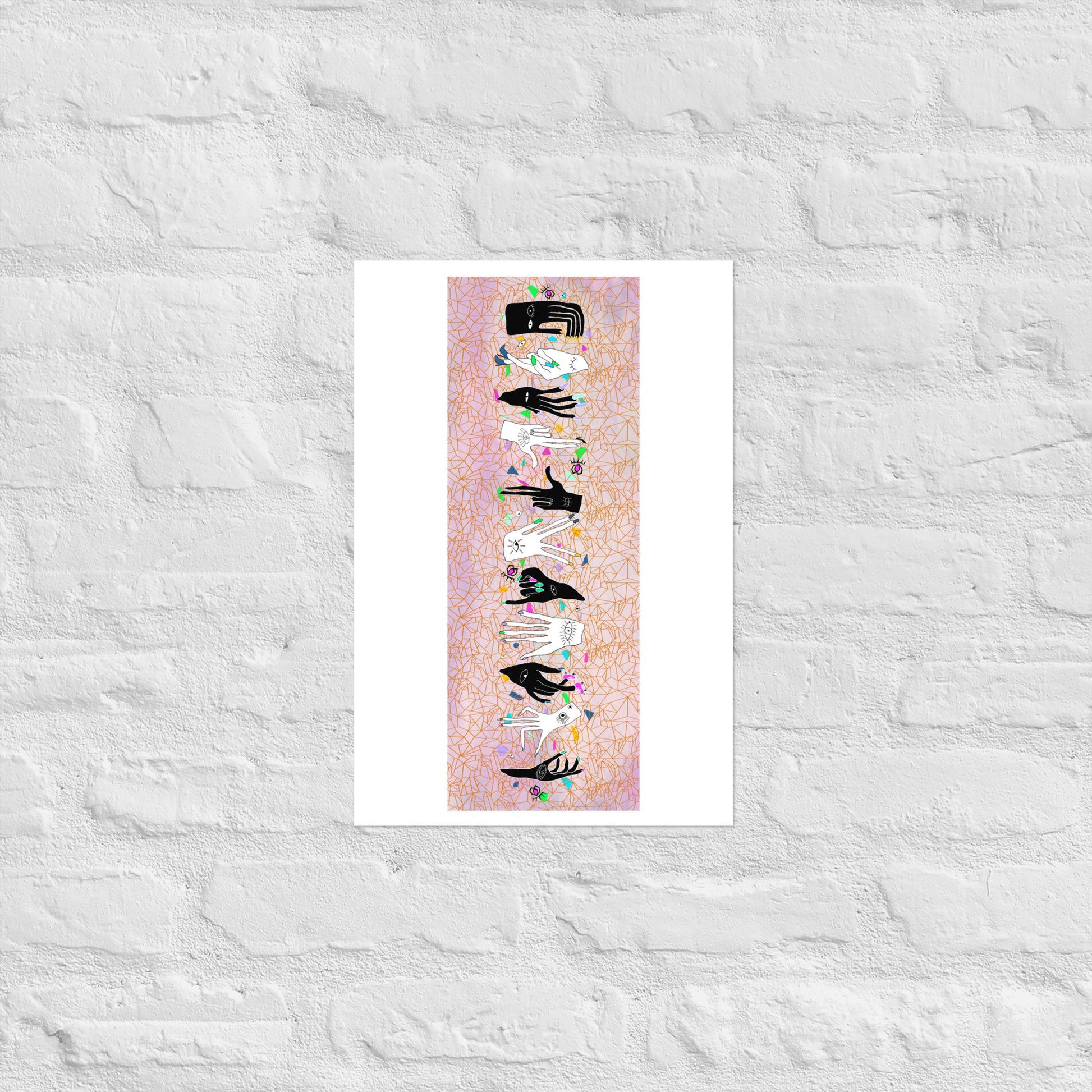 17/18 Golden Stiletto Print