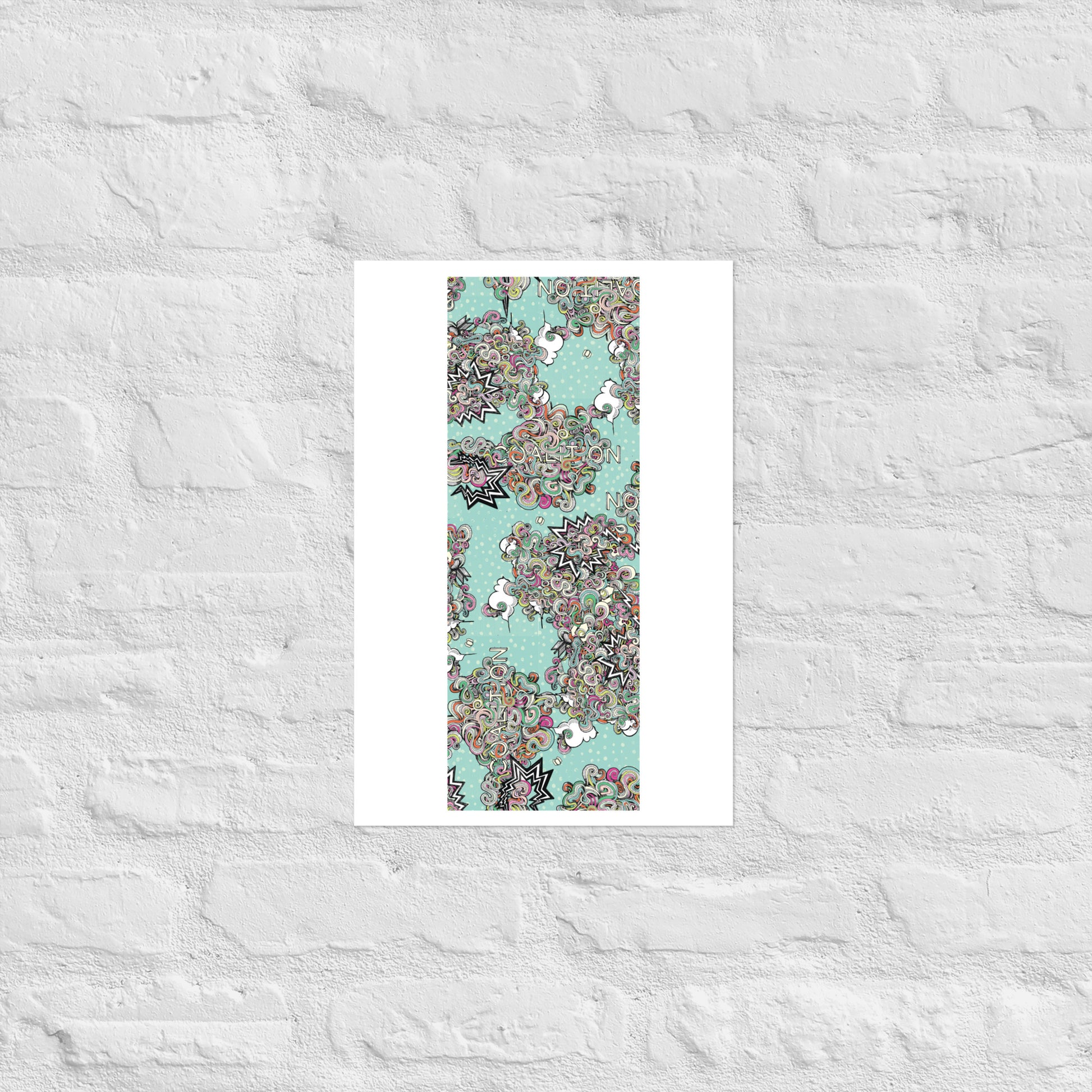 15/16 Lightening Bolt Print