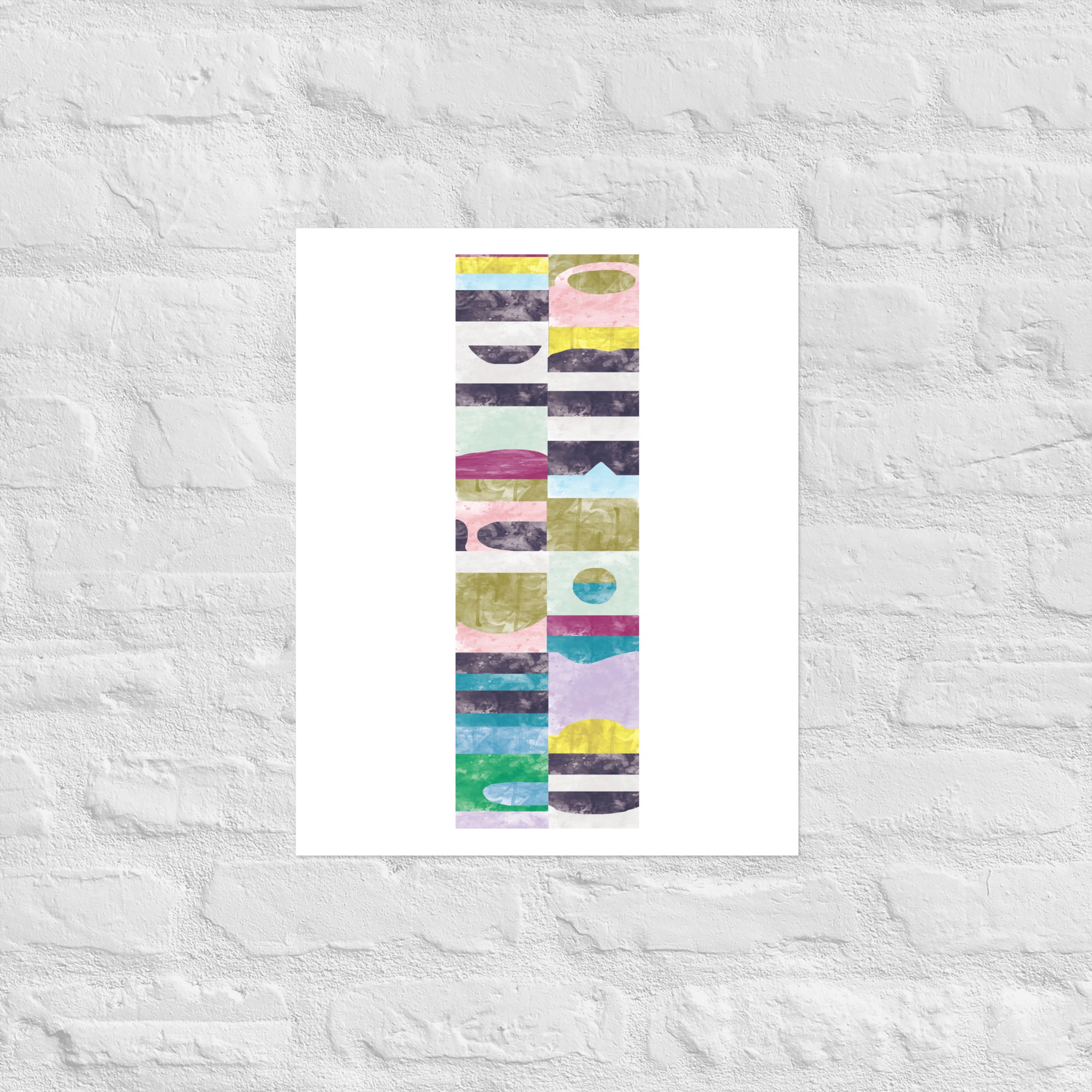 18/19 Chrome Pony Sunrise Print
