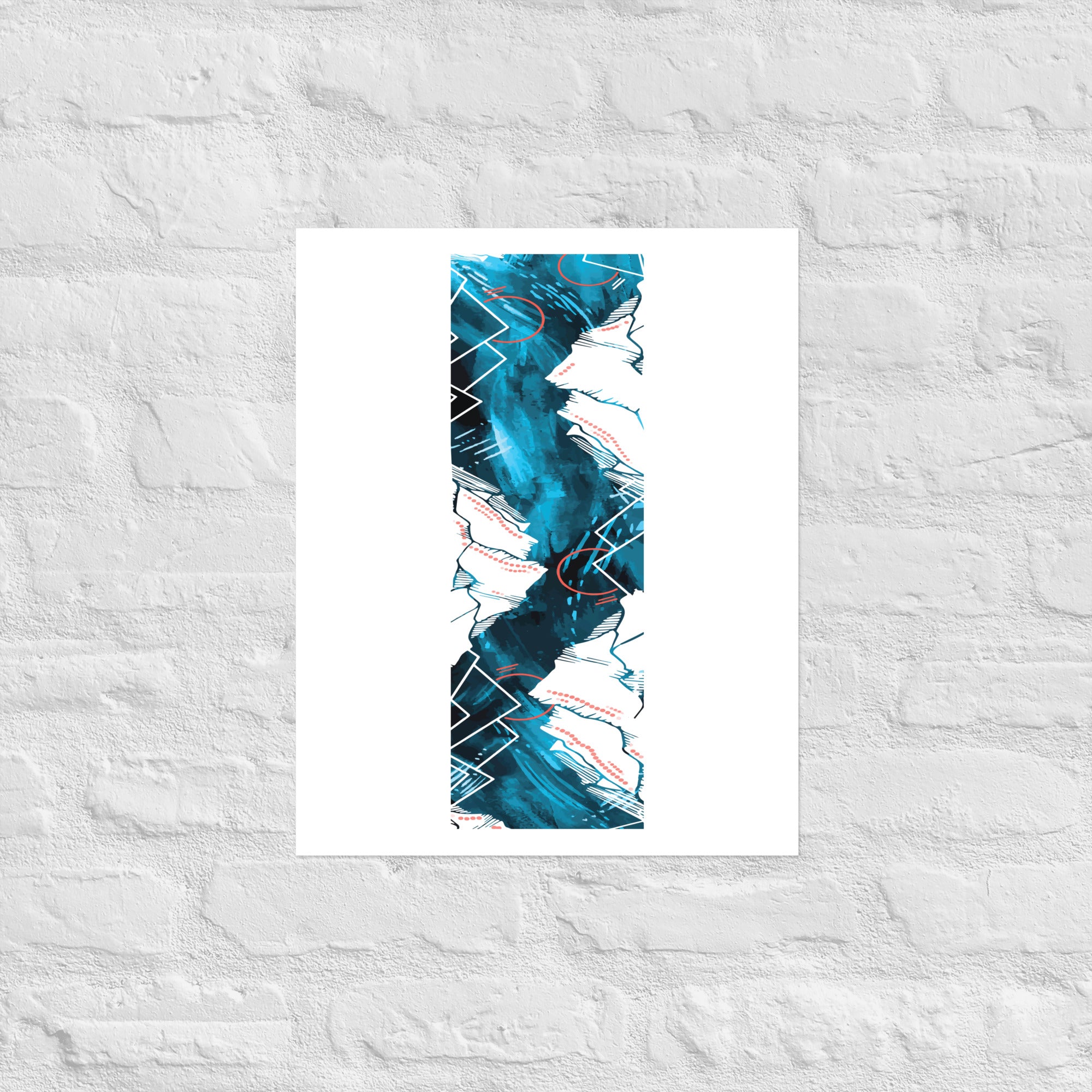18/19 Snowdrift Cameo Print