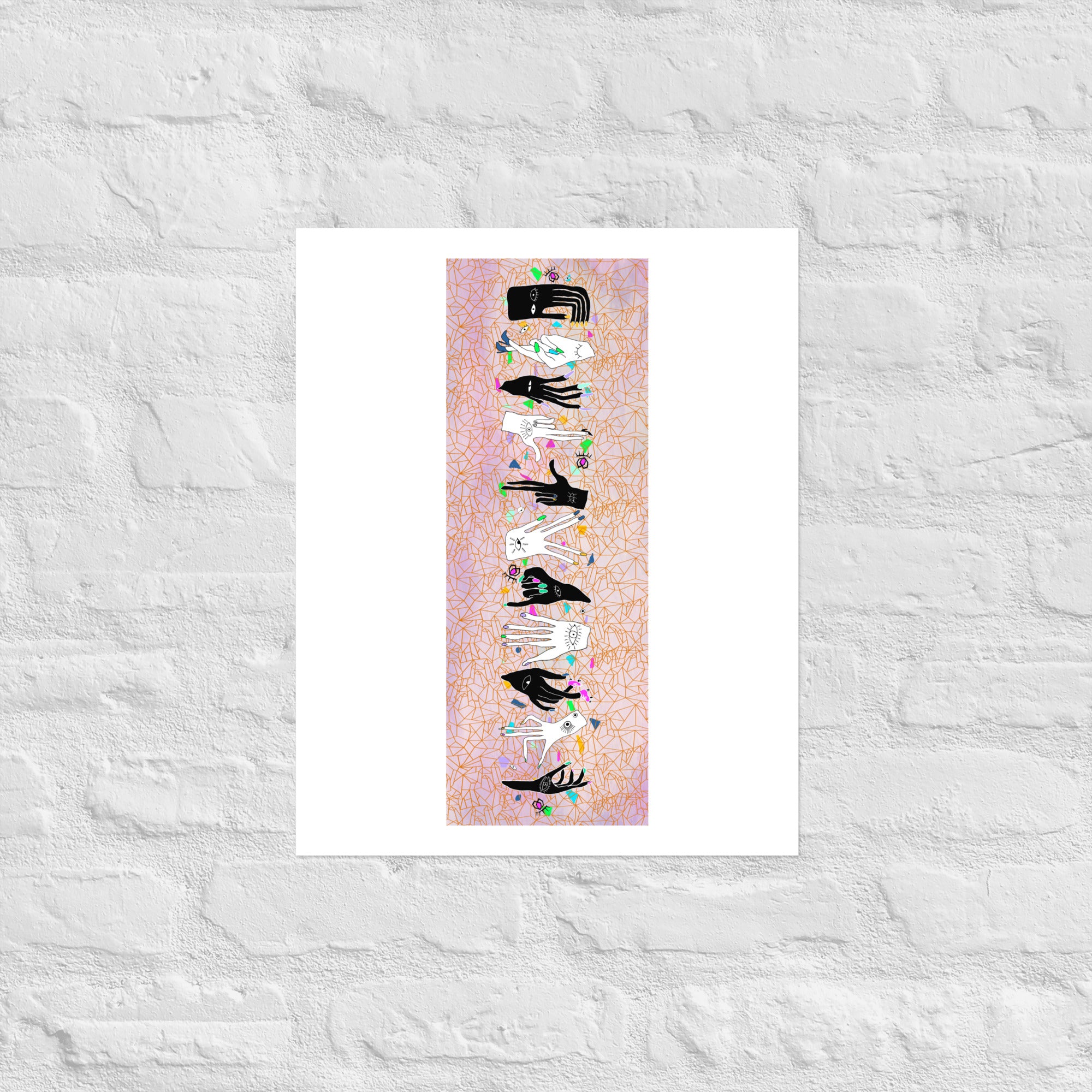17/18 Golden Stiletto Print