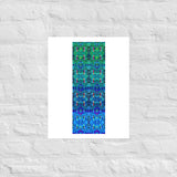 16/17 Deep Blue See Print