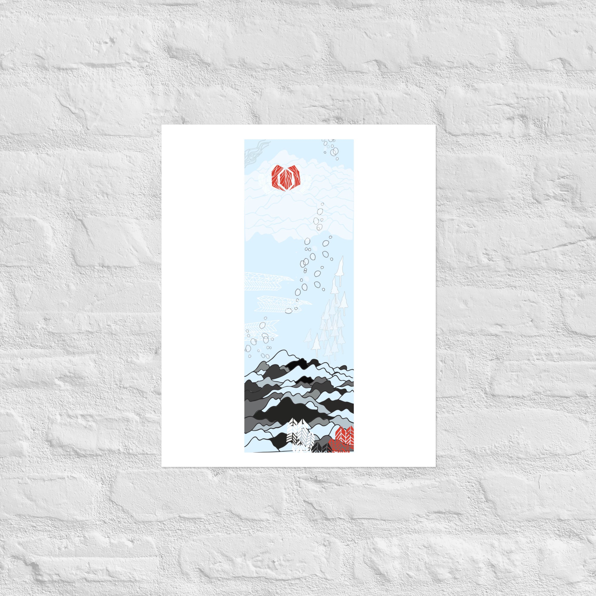 16/17 Silver Storm Diary Print