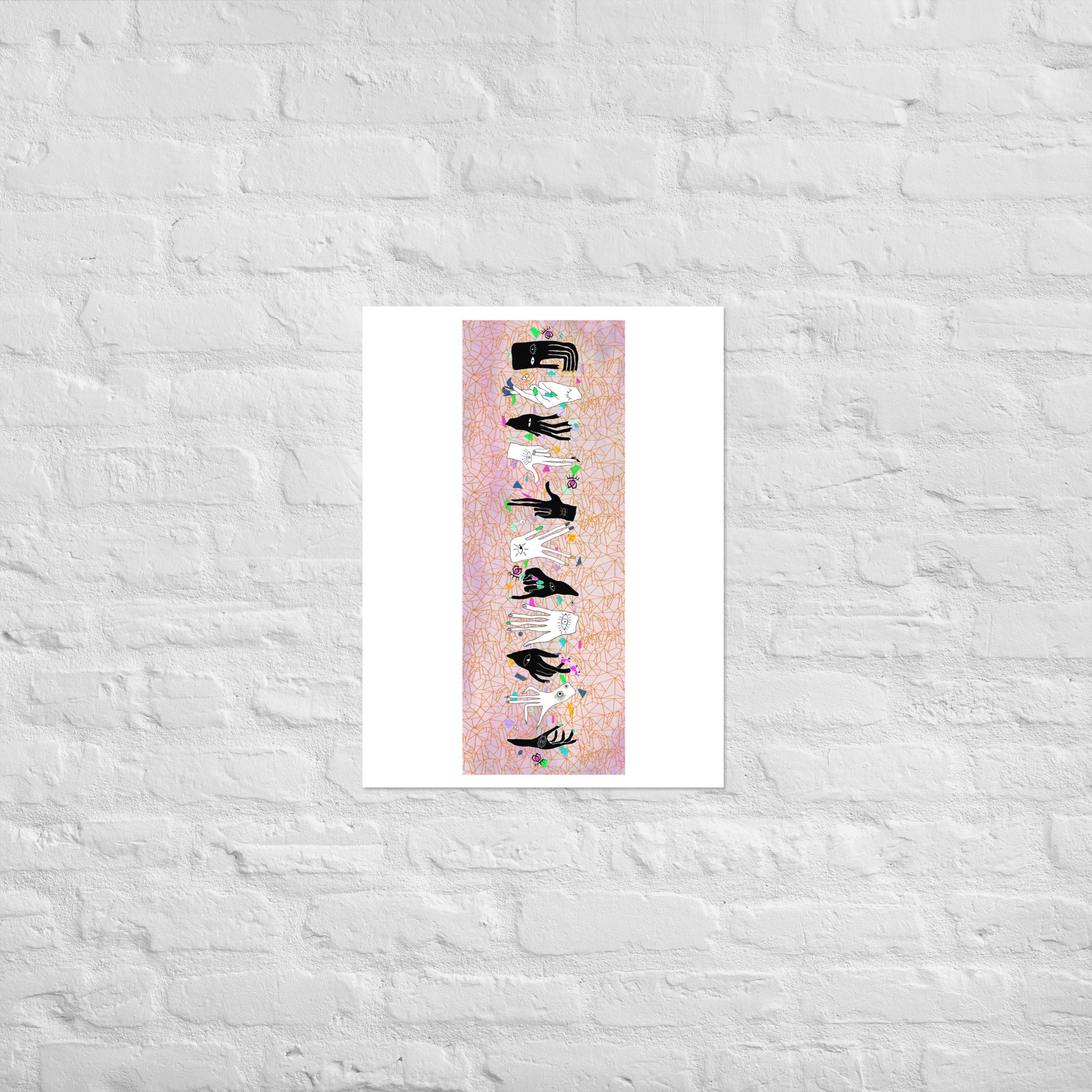 17/18 Golden Stiletto Print